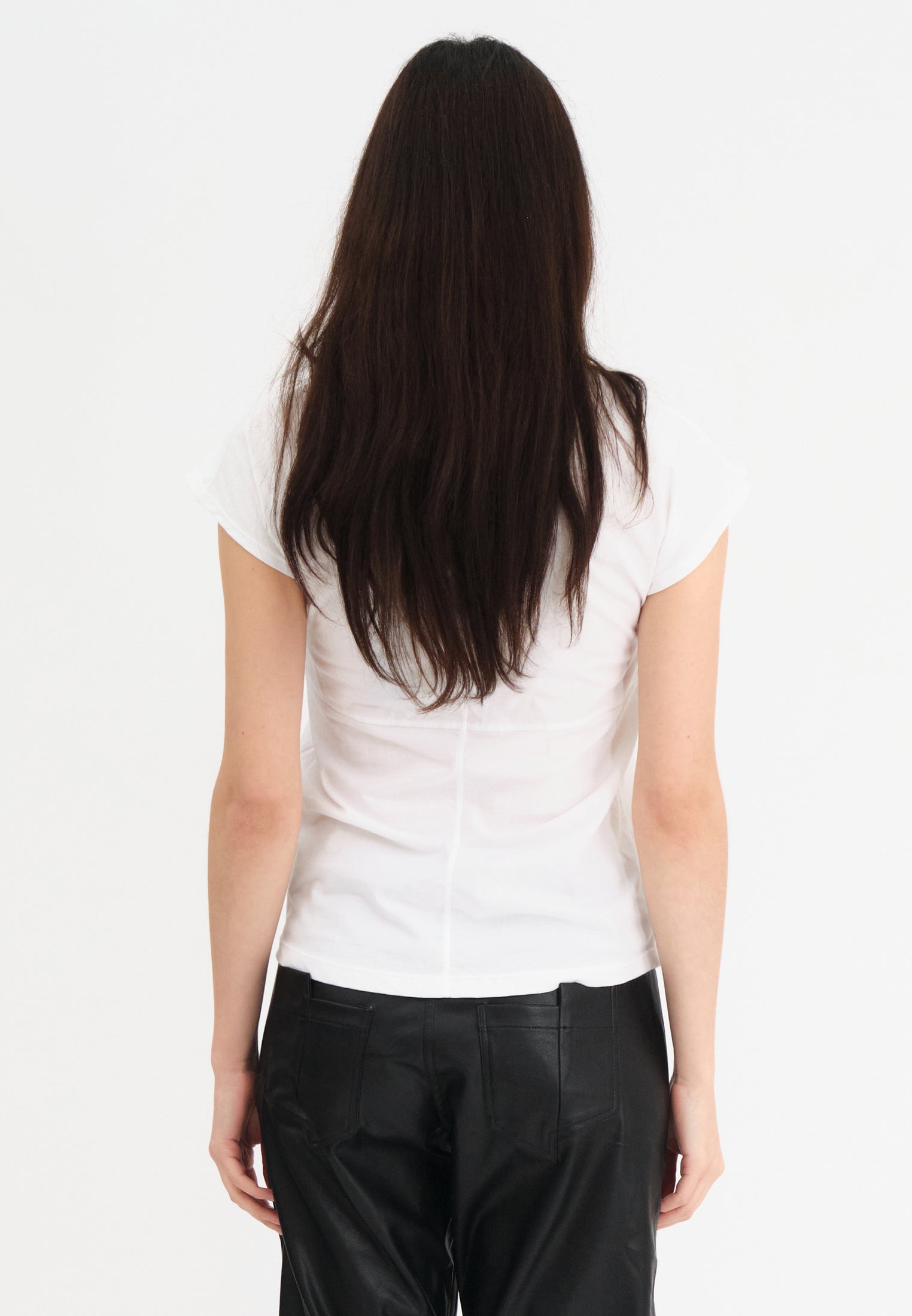 JILLIAN T-SHIRT WHITE SKULL