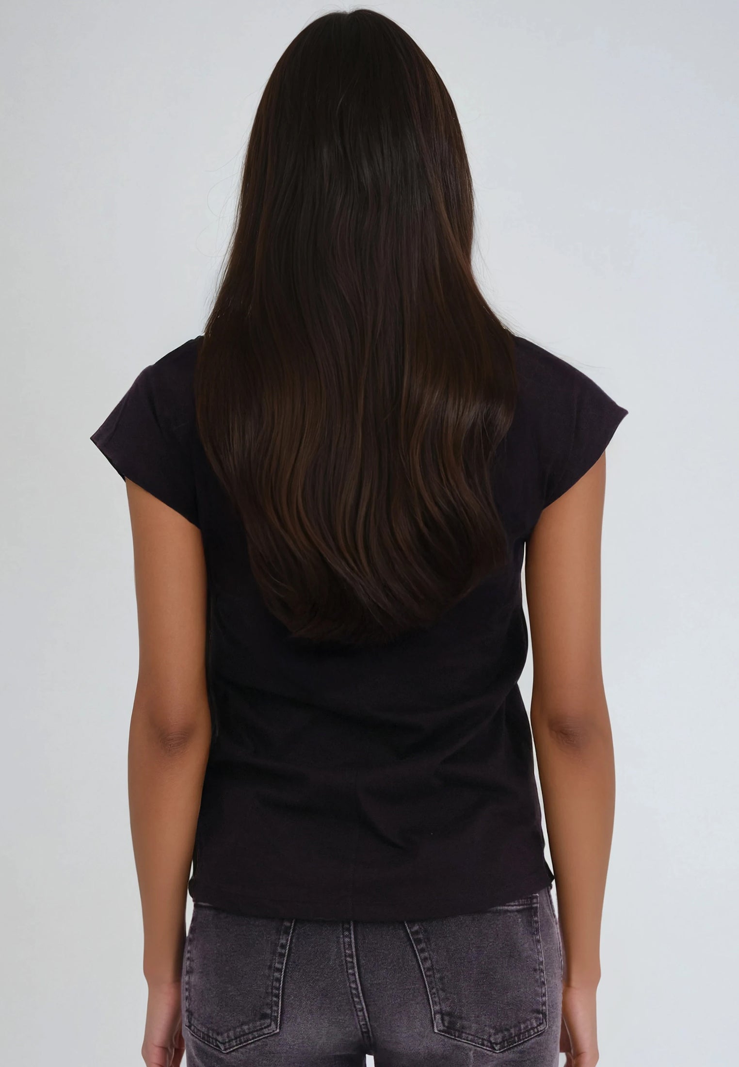 JILLIAN T-SHIRT BLACK SKULL