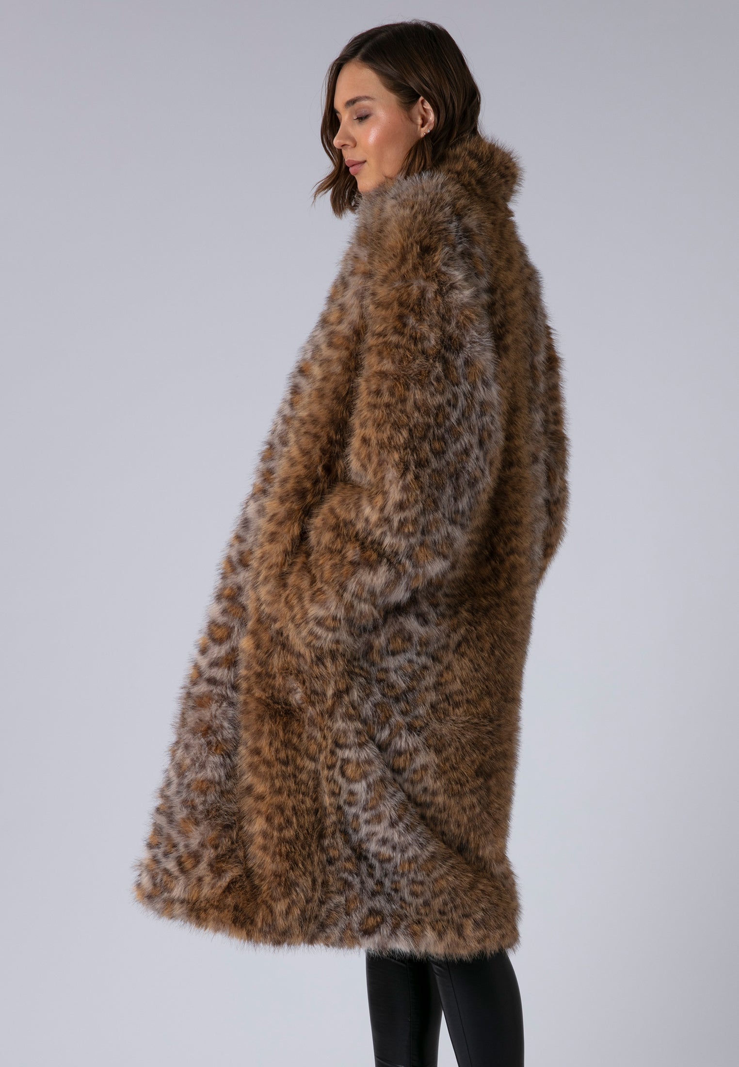 DOLLY COAT LEOPARD