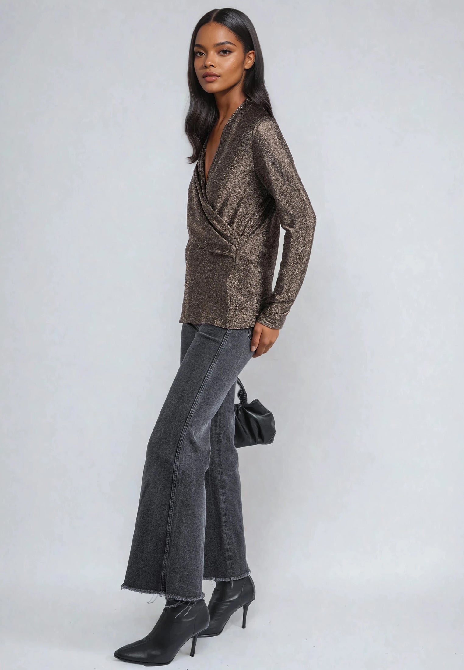 DELUXE LS TOP DARK BROWN