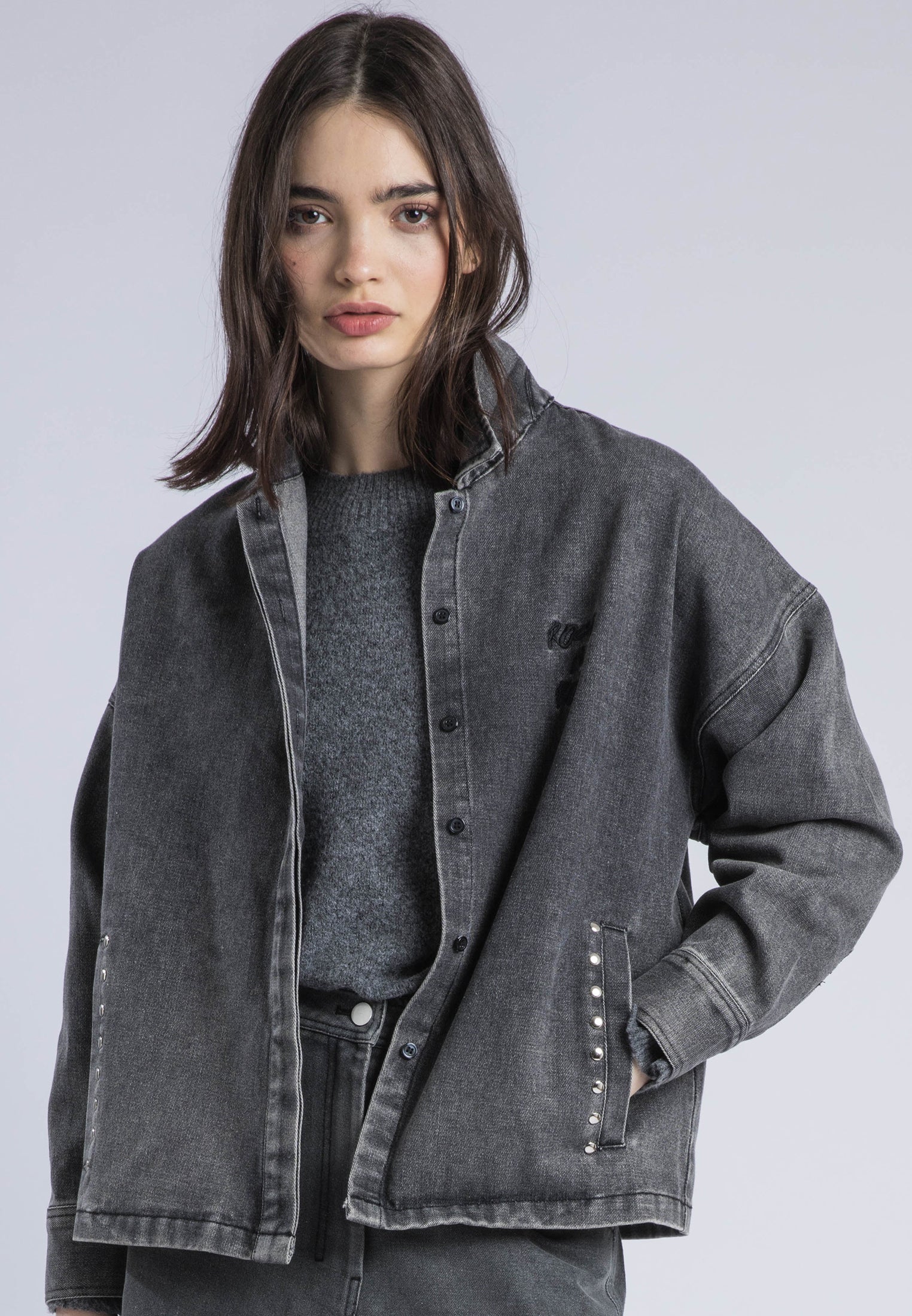 ECCENTRIC SHIRT GREY DENIM