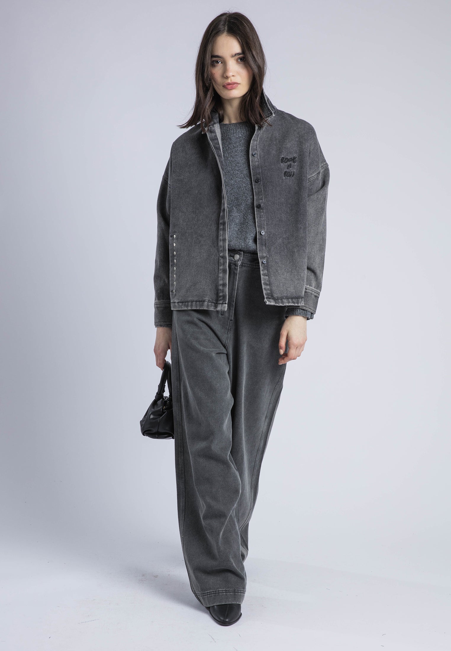 ECCENTRIC SHIRT GREY DENIM