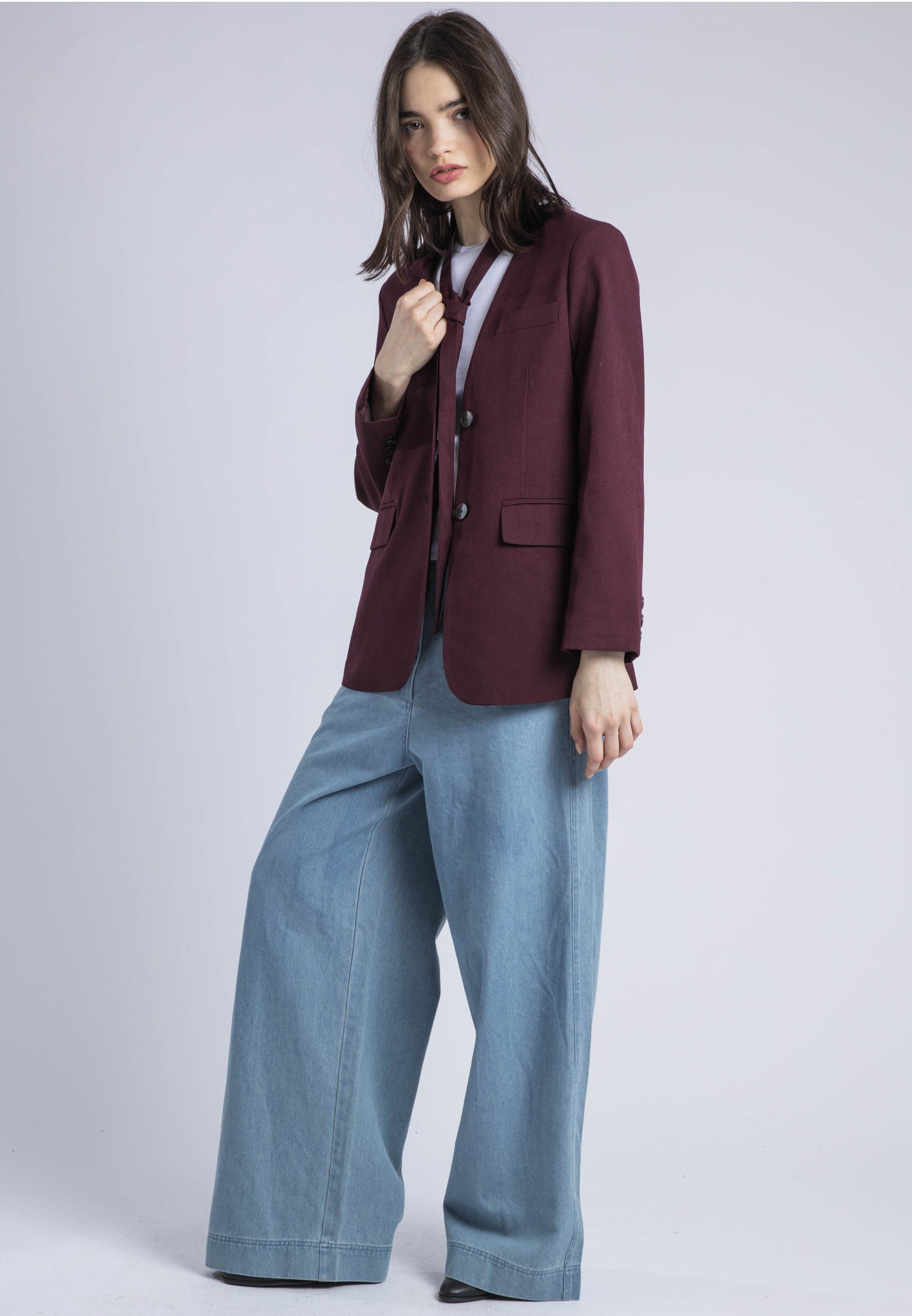 EMILY BLAZER JACKET PORT