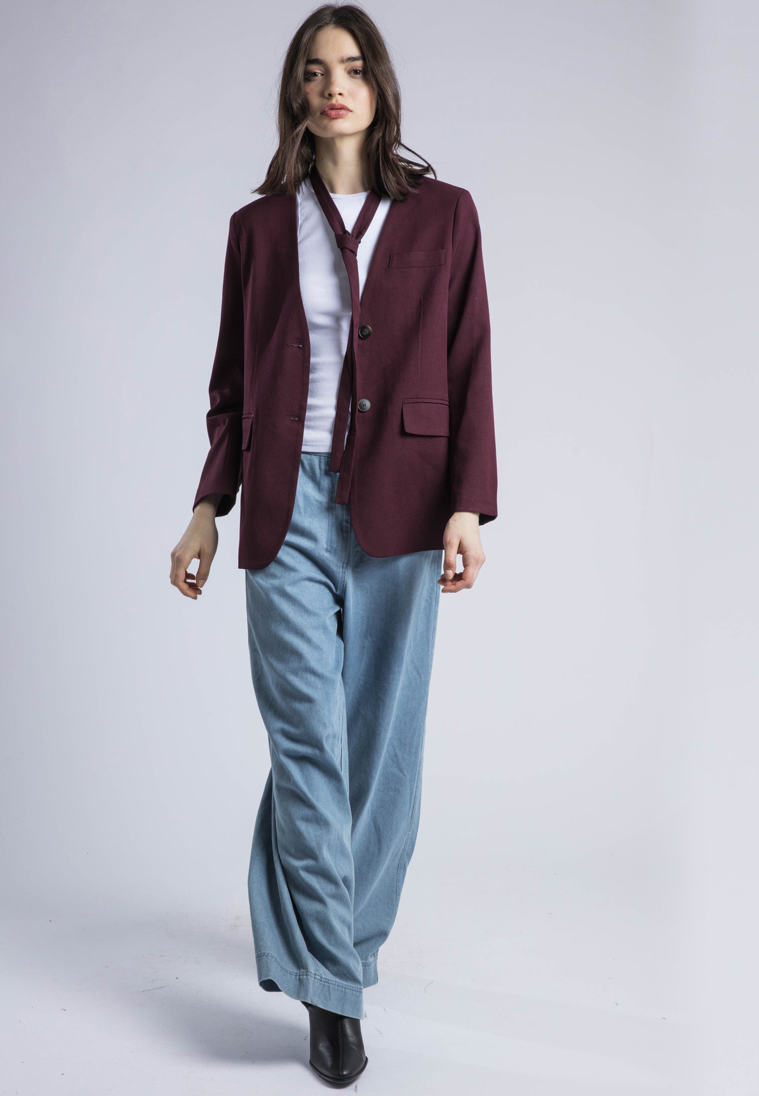 EMILY BLAZER JACKET PORT