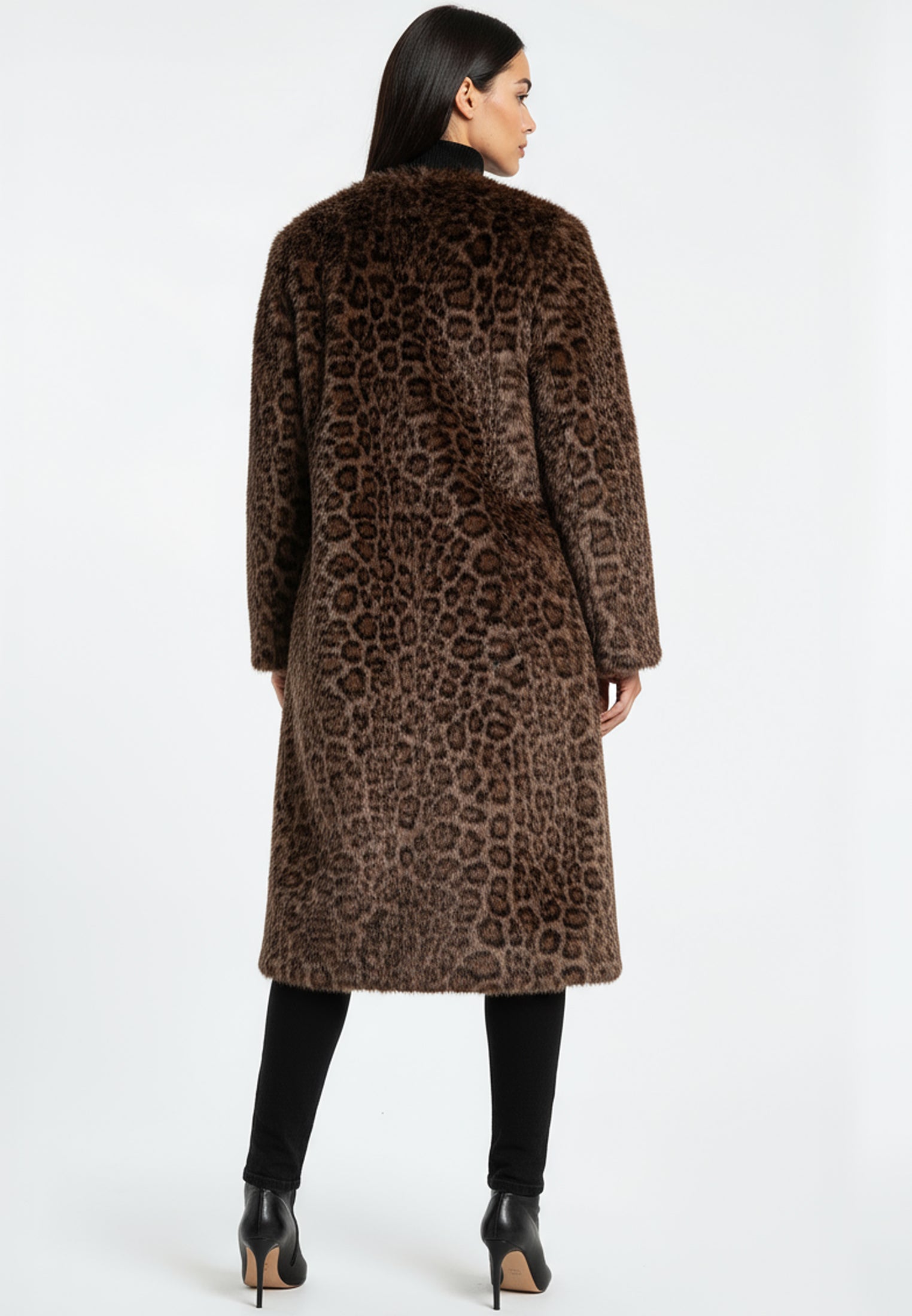 ESME COAT LEOPARD