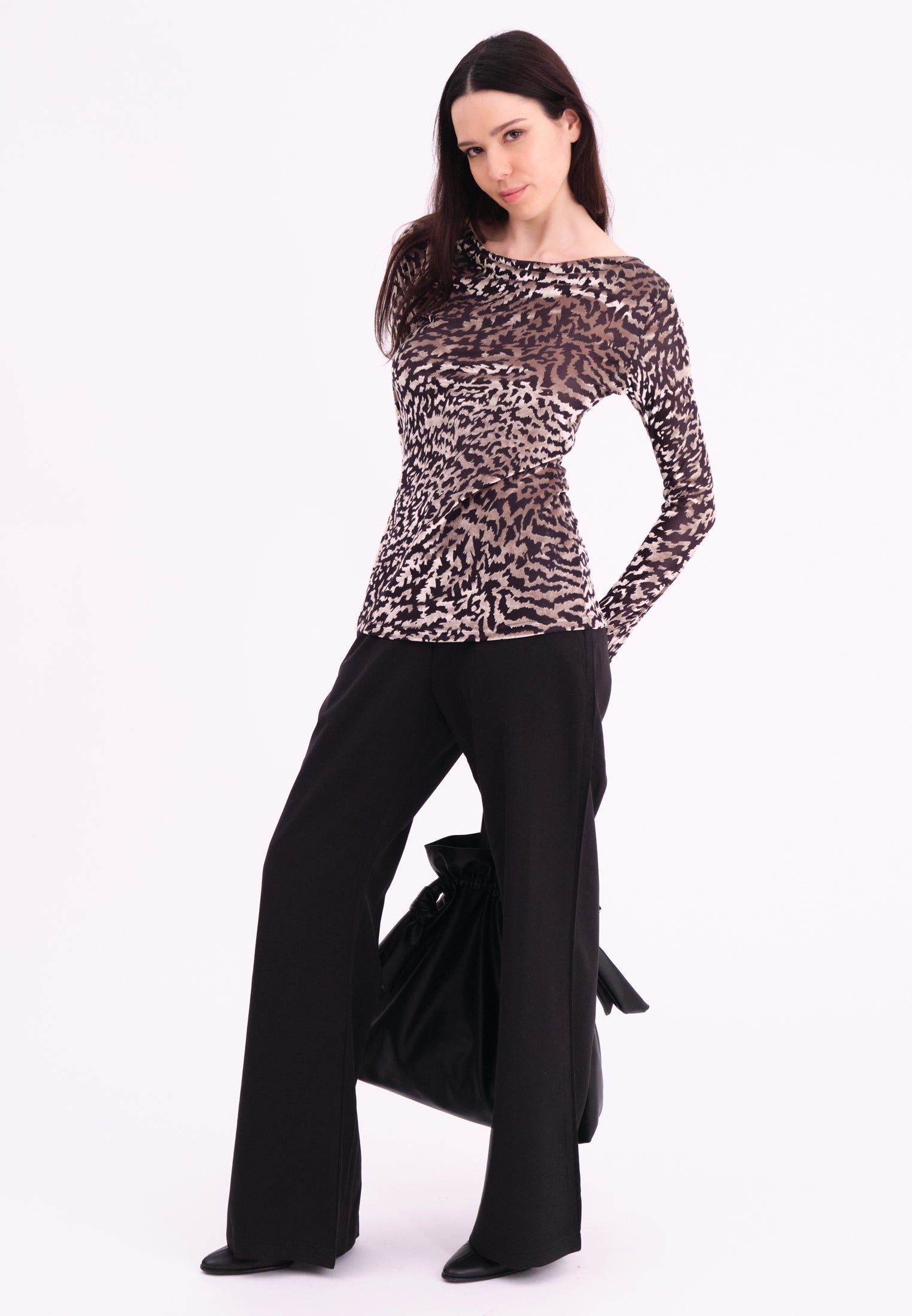 EMMY TOP SILVER ANIMAL