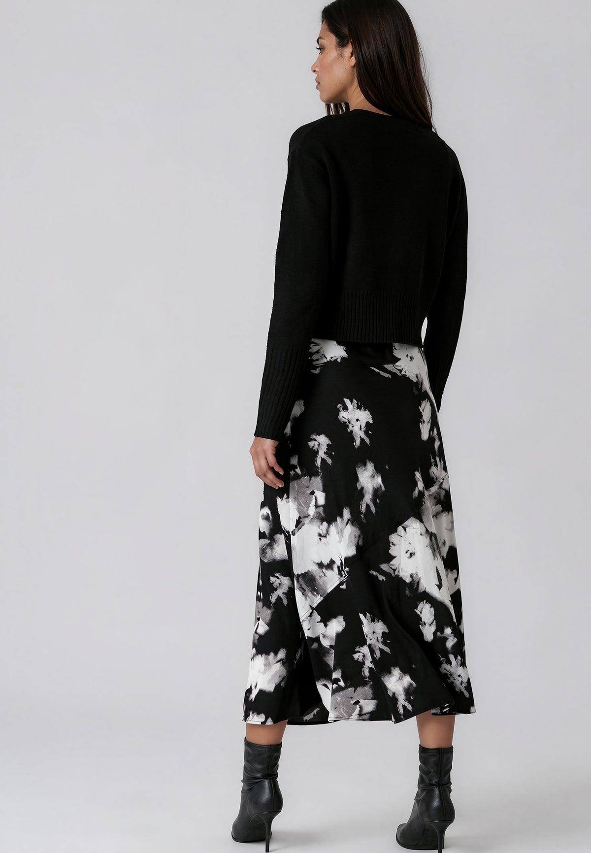 FAY DRESS BLOSSOM & BLACK