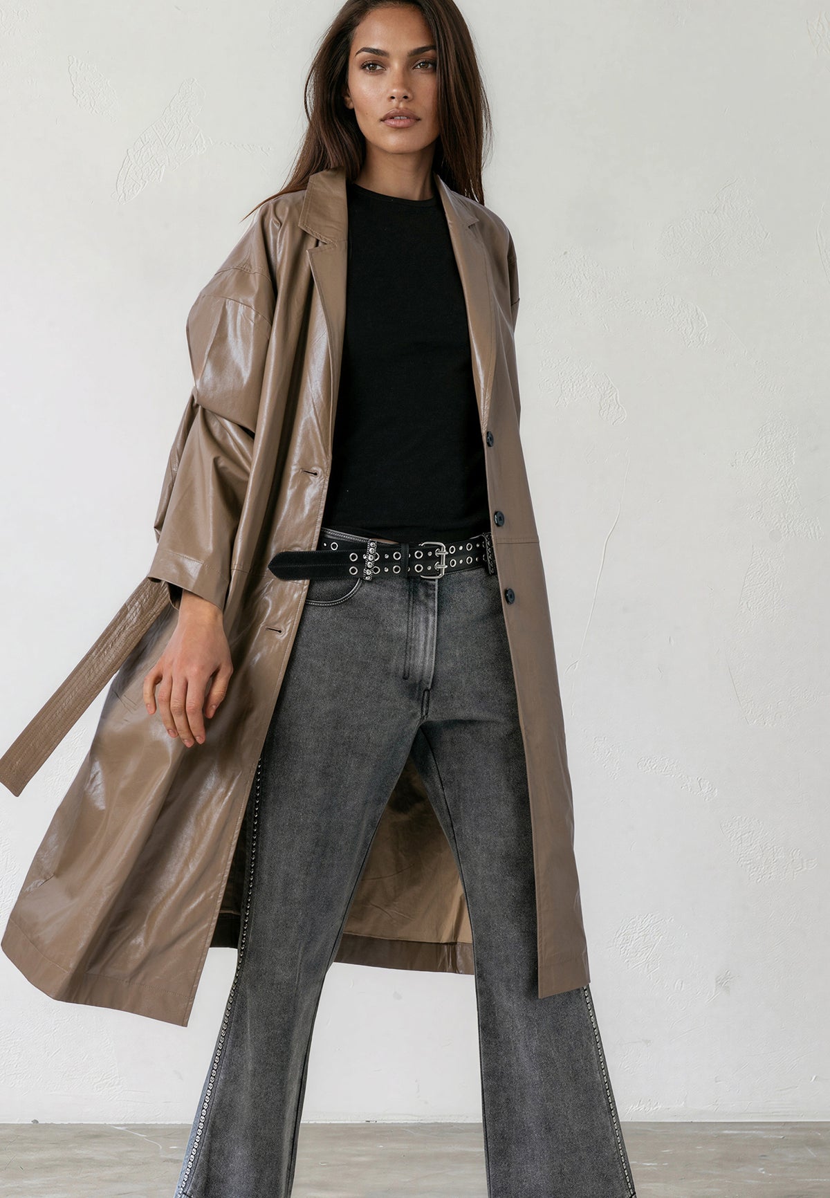 GRACE COAT BRINDLE