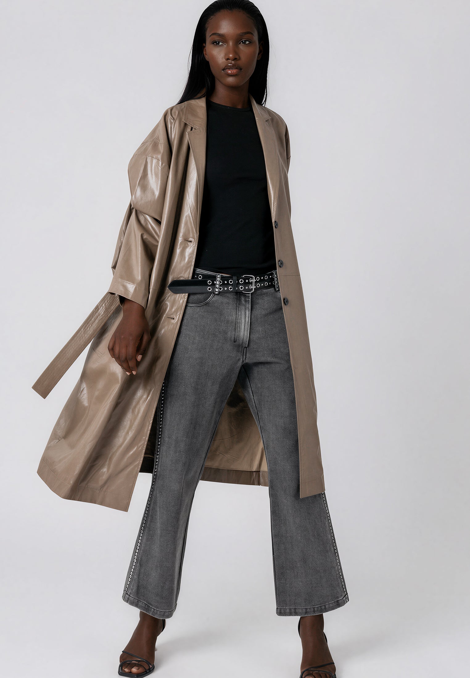 GRACE COAT BRINDLE