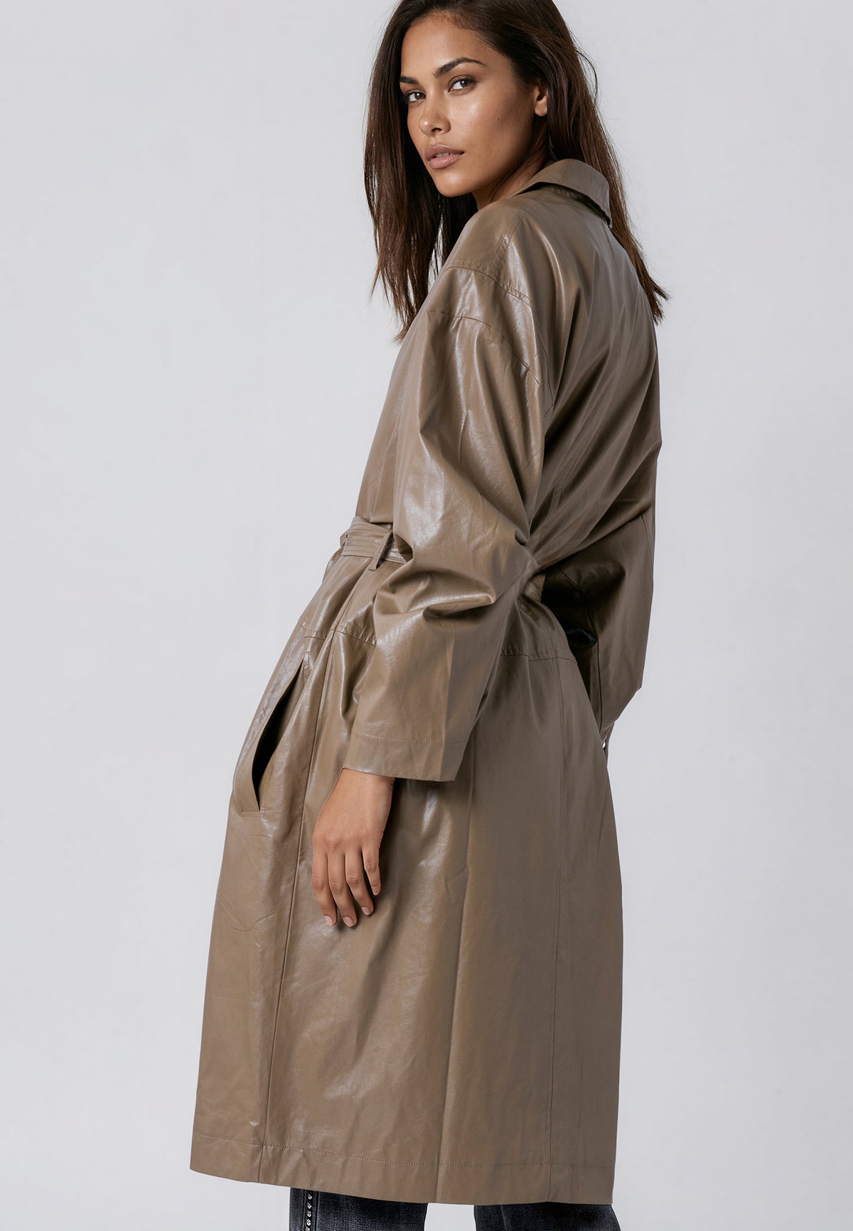 GRACE COAT BRINDLE