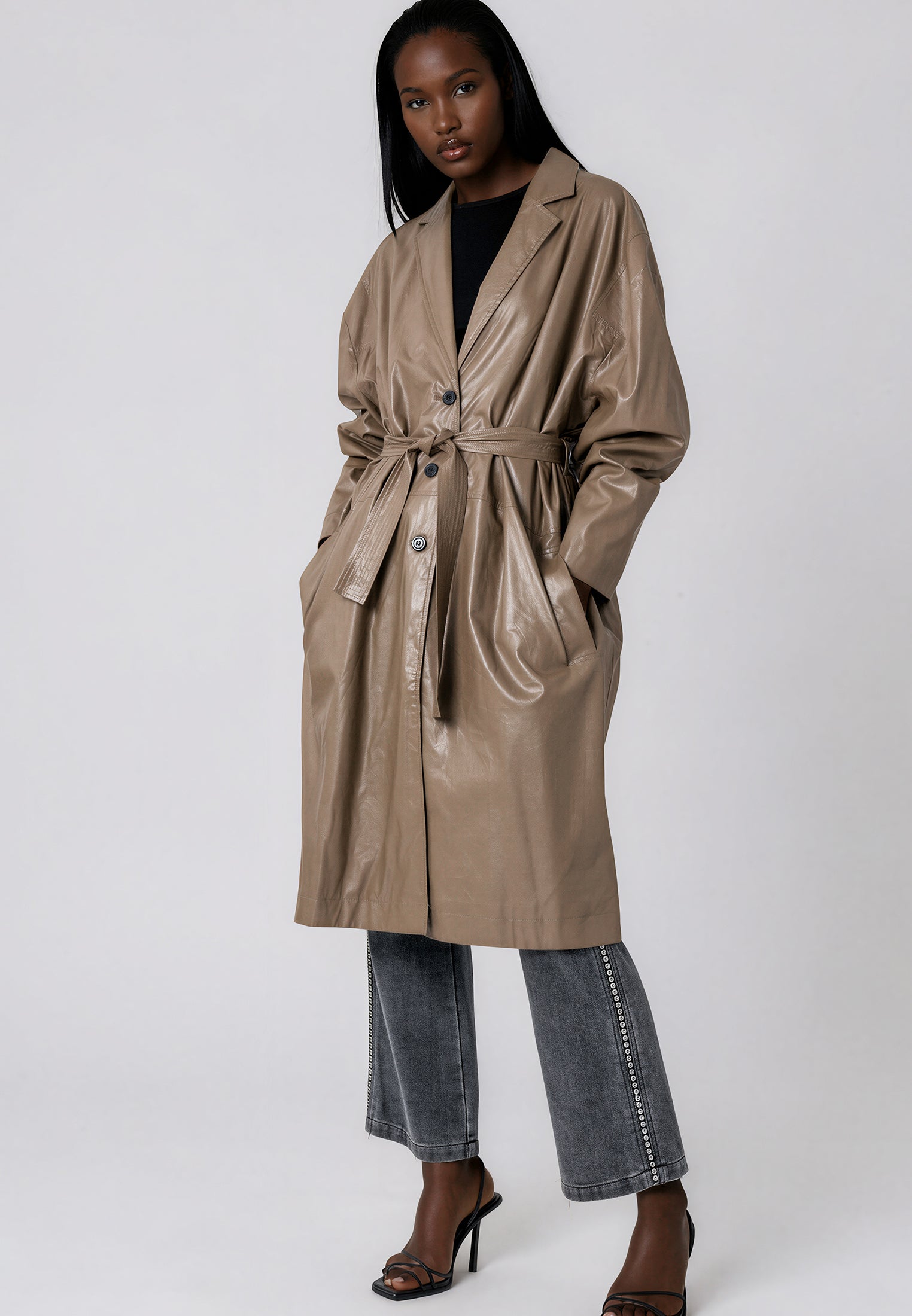 GRACE COAT BRINDLE