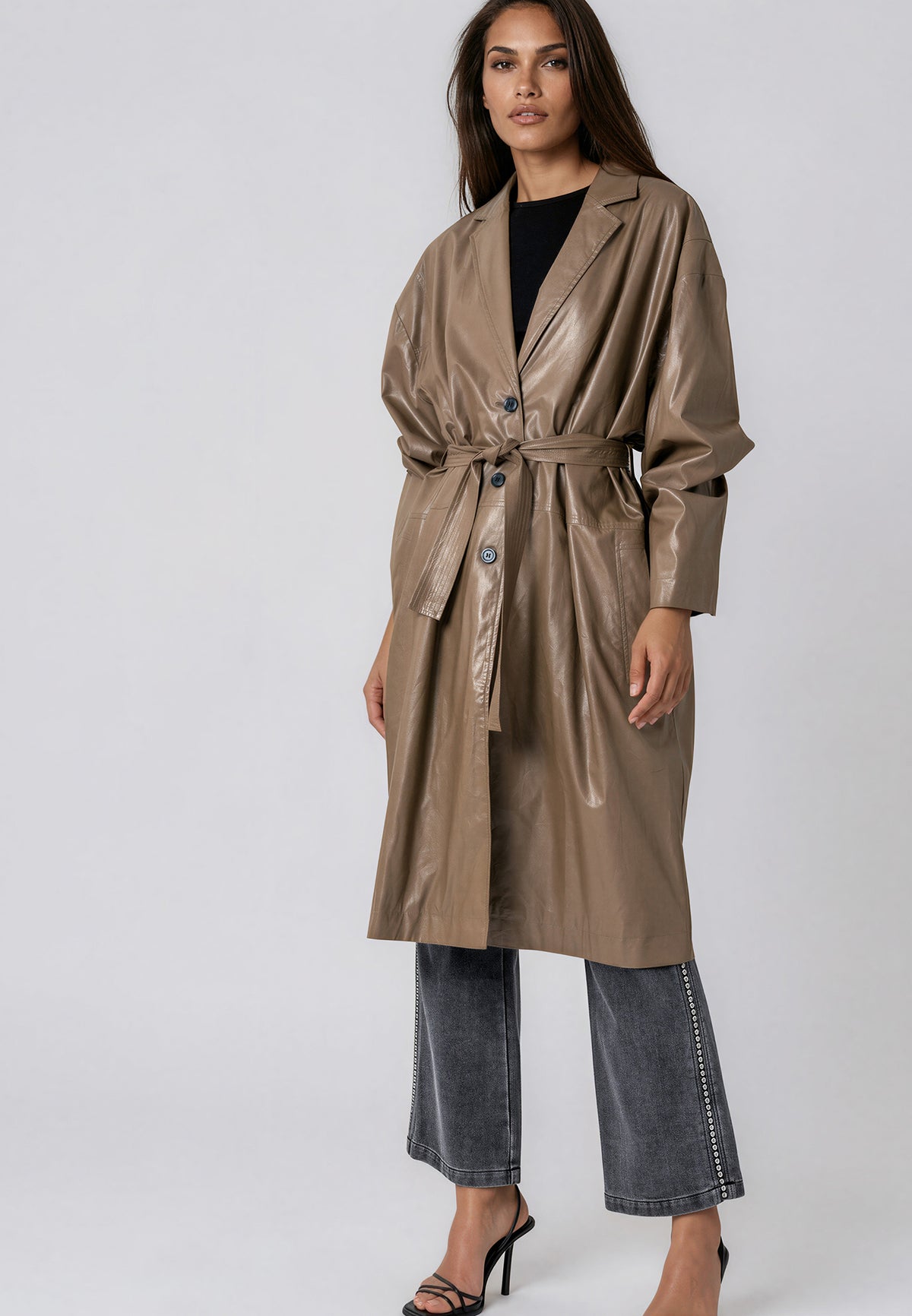 GRACE COAT BRINDLE
