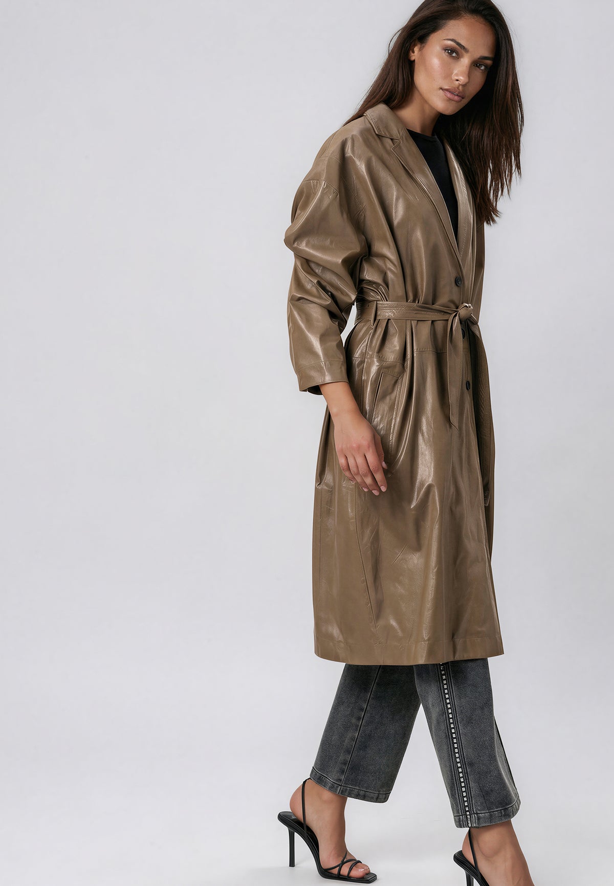 GRACE COAT BRINDLE