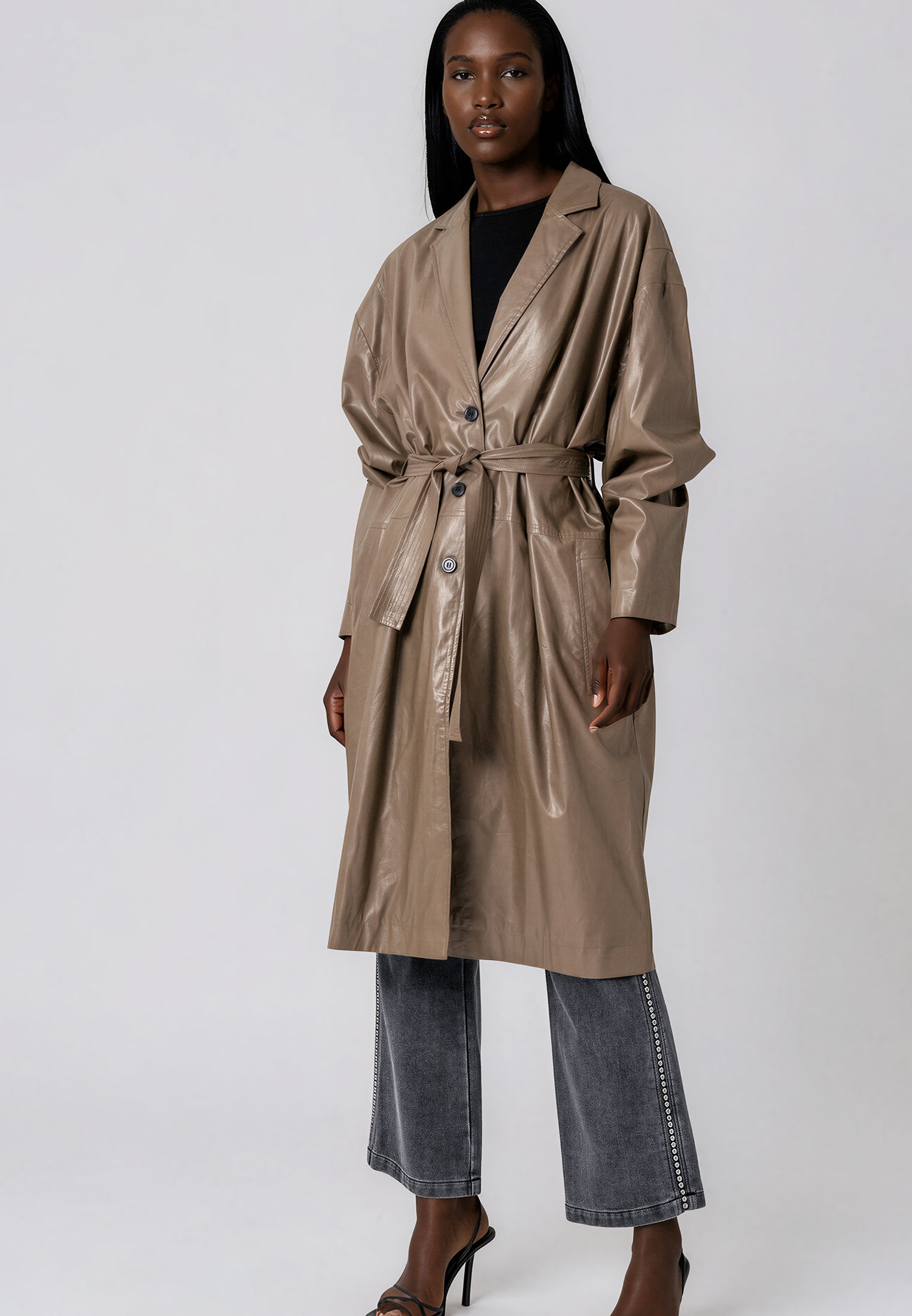 GRACE COAT BRINDLE