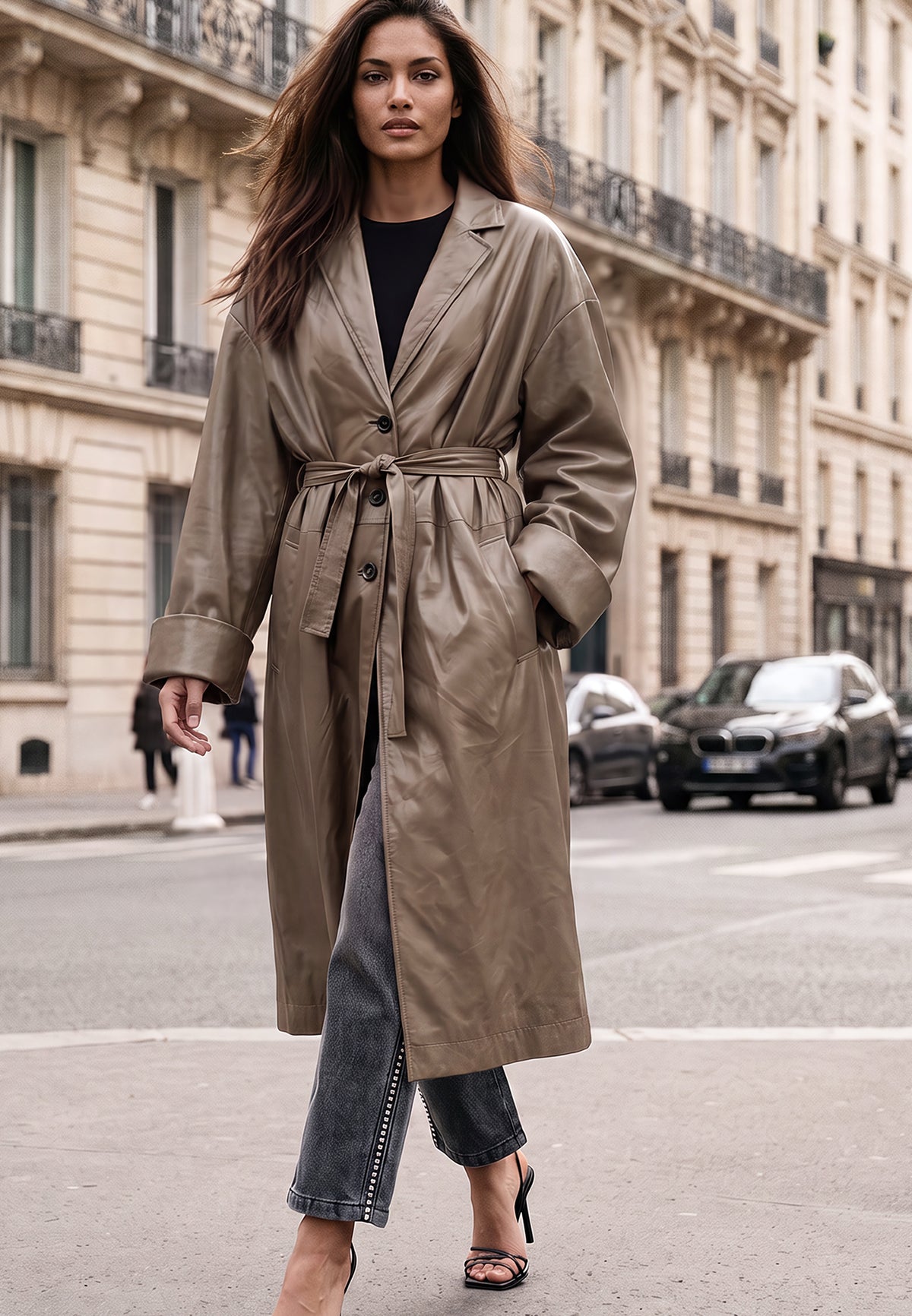 GRACE COAT BRINDLE