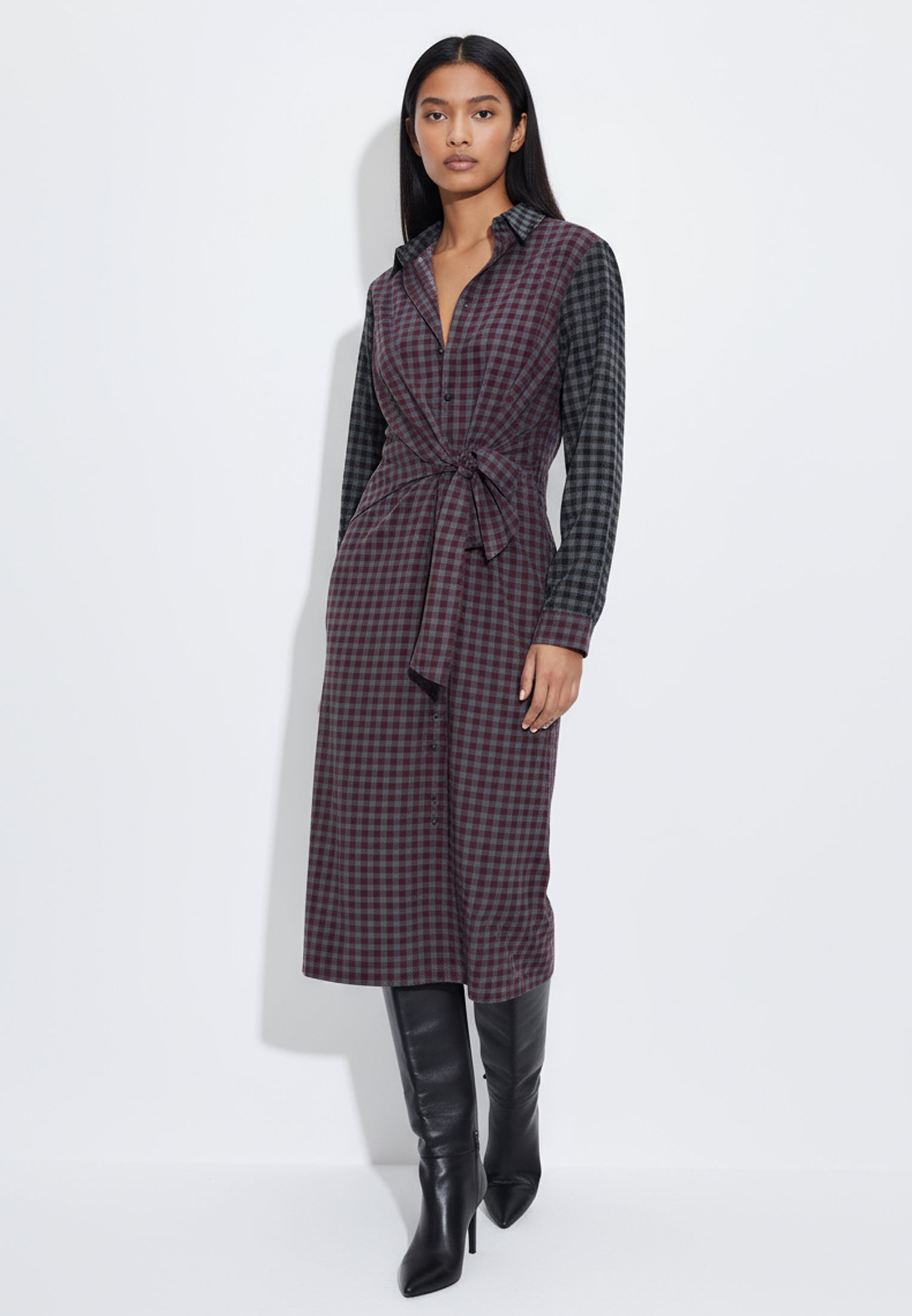 HOLLY SHIRT DRESS MULTI