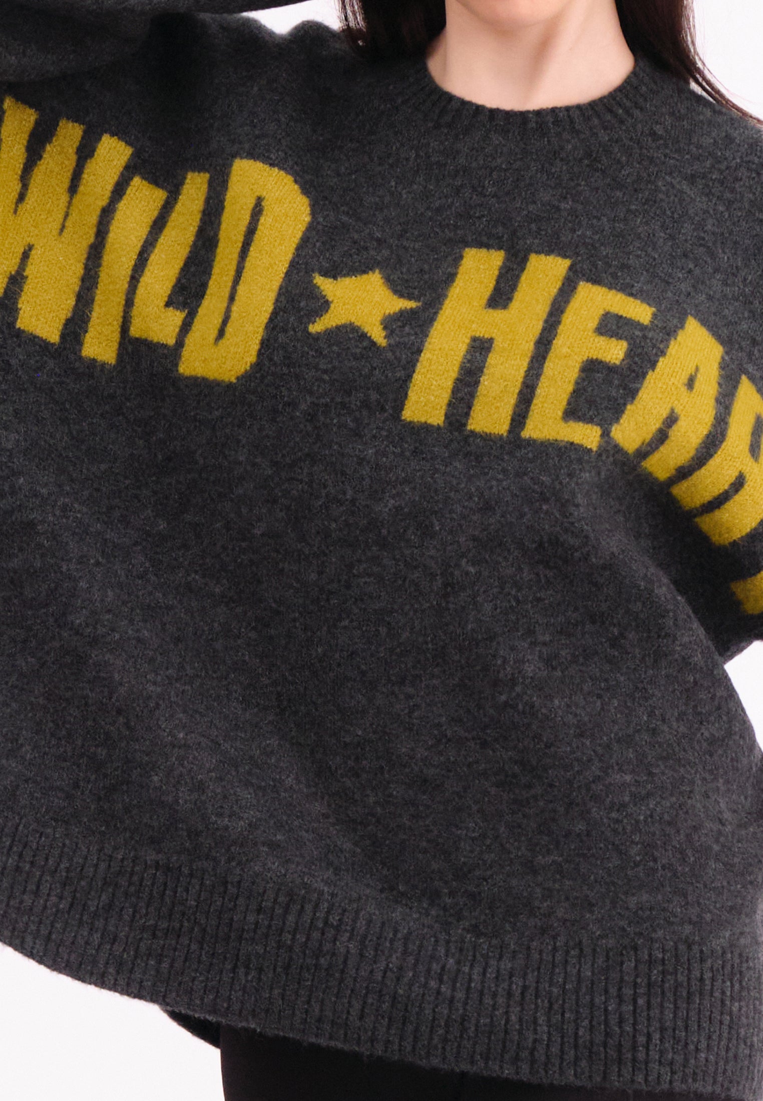 HATTY JUMPER CHARCOAL