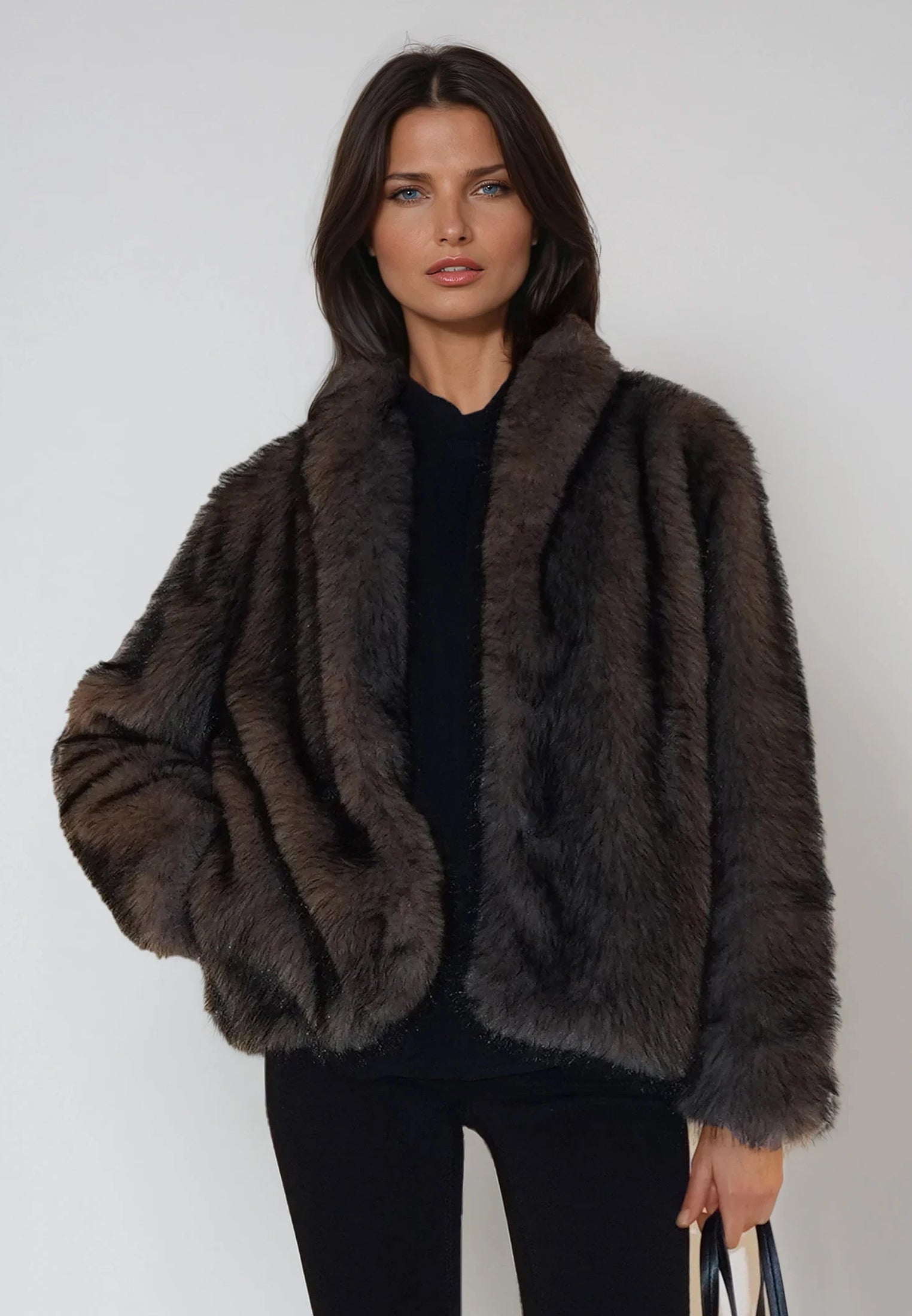 LUNA COAT BROWN