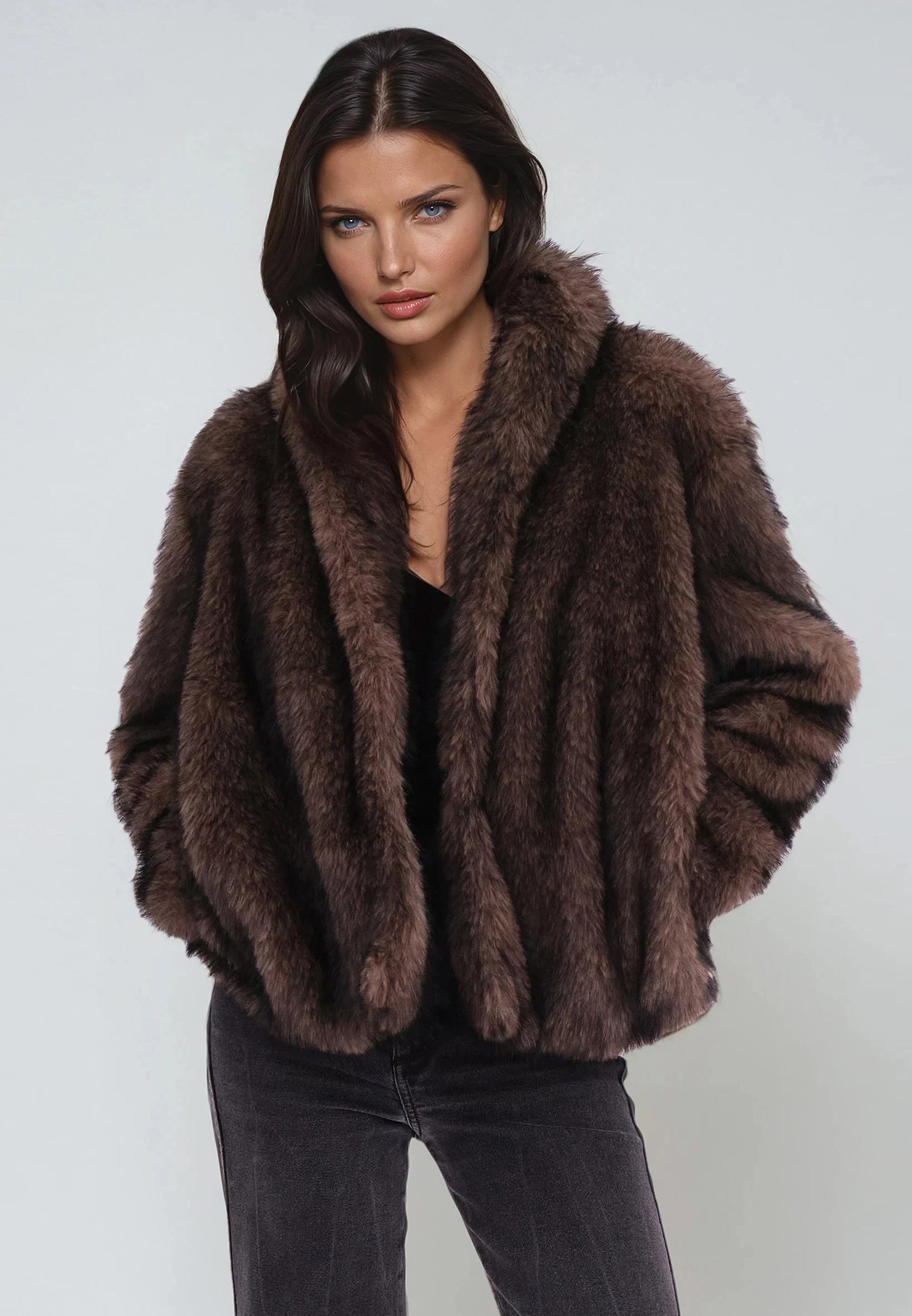 LUNA COAT BROWN