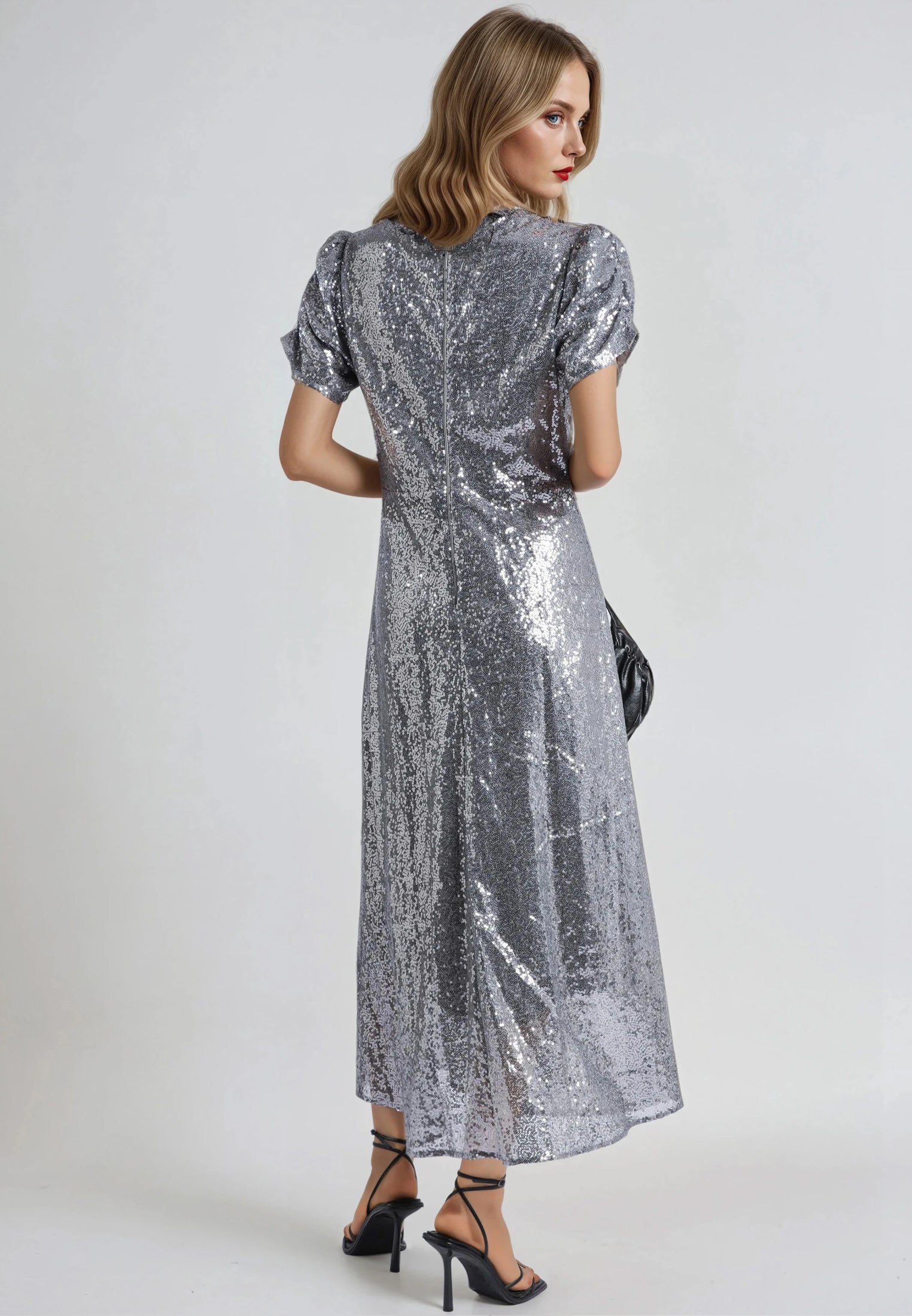 NAOMI DRESS SILVER