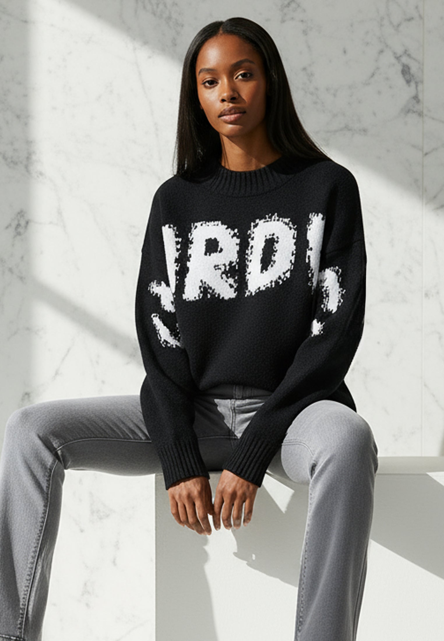 STARDUST JUMPER BLACK