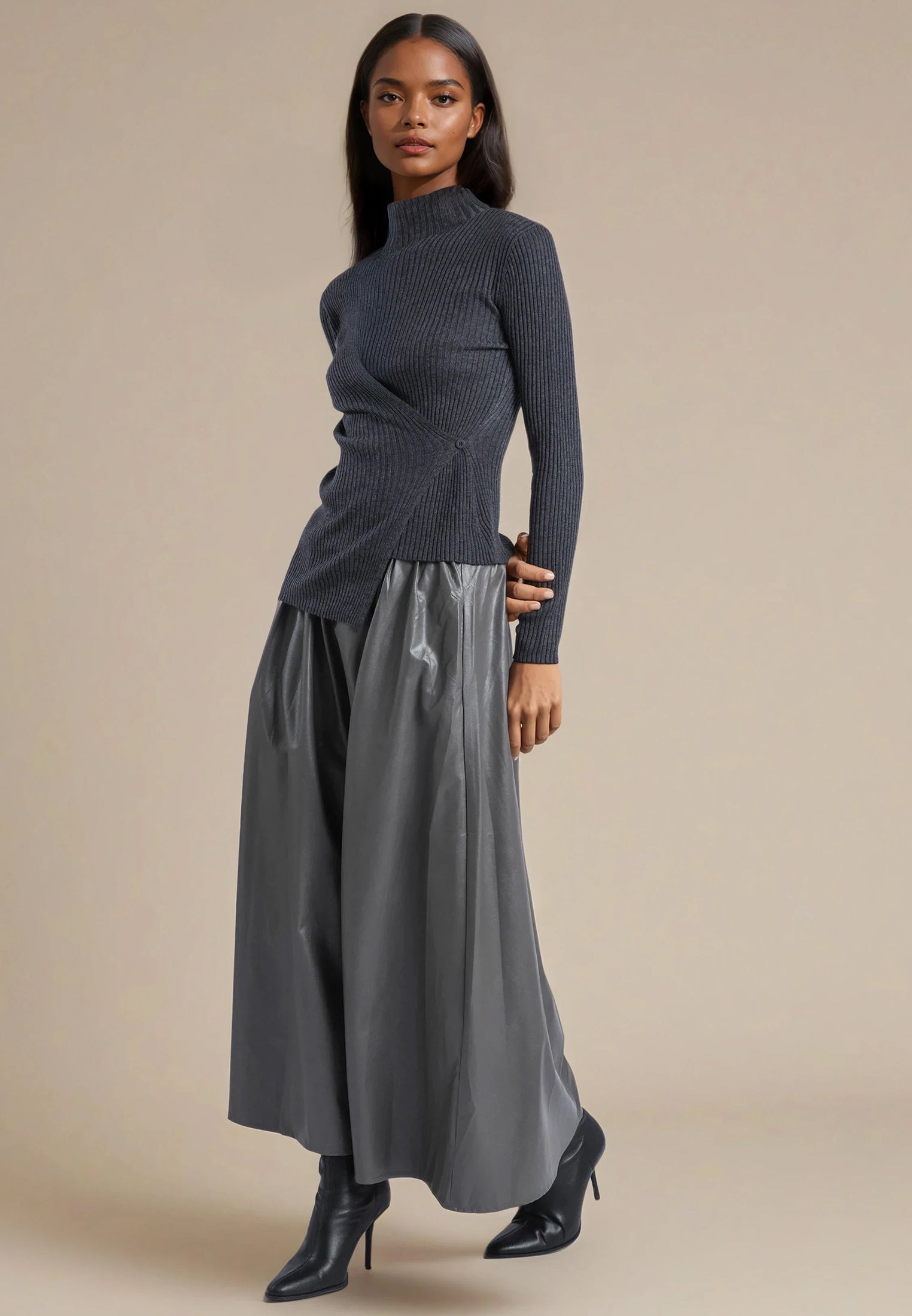 SERENA JUMPER CHARCOAL