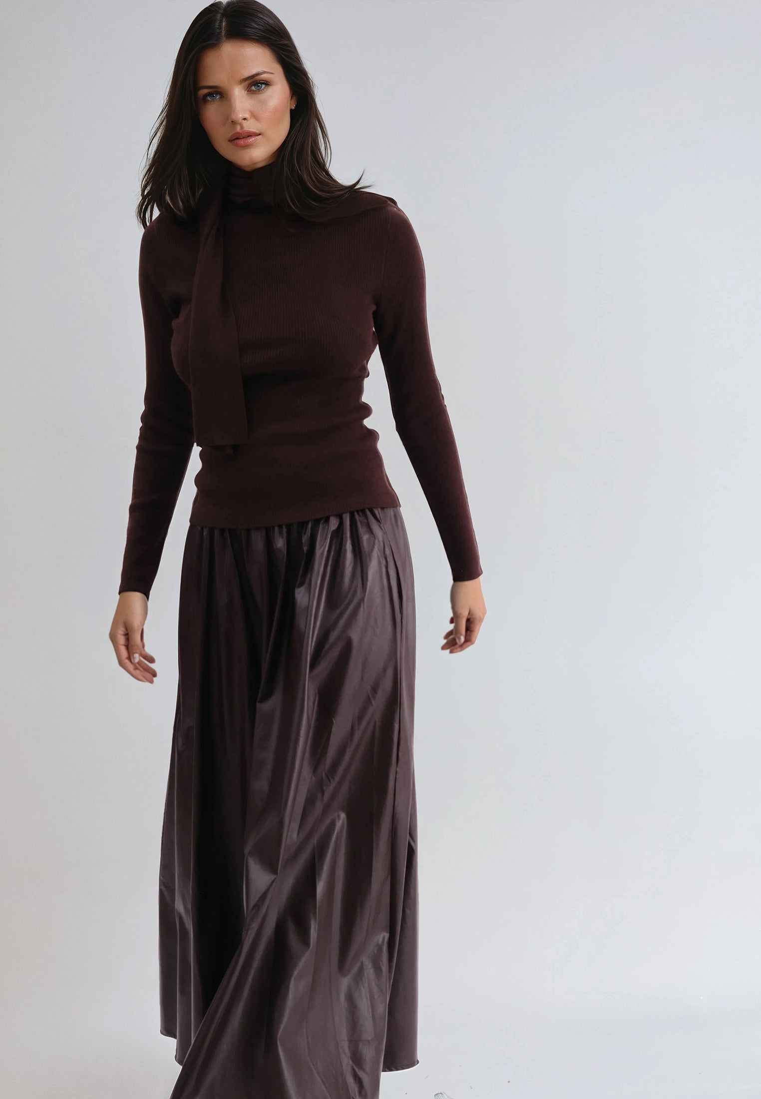 SOPHIE SKIRT BROWN