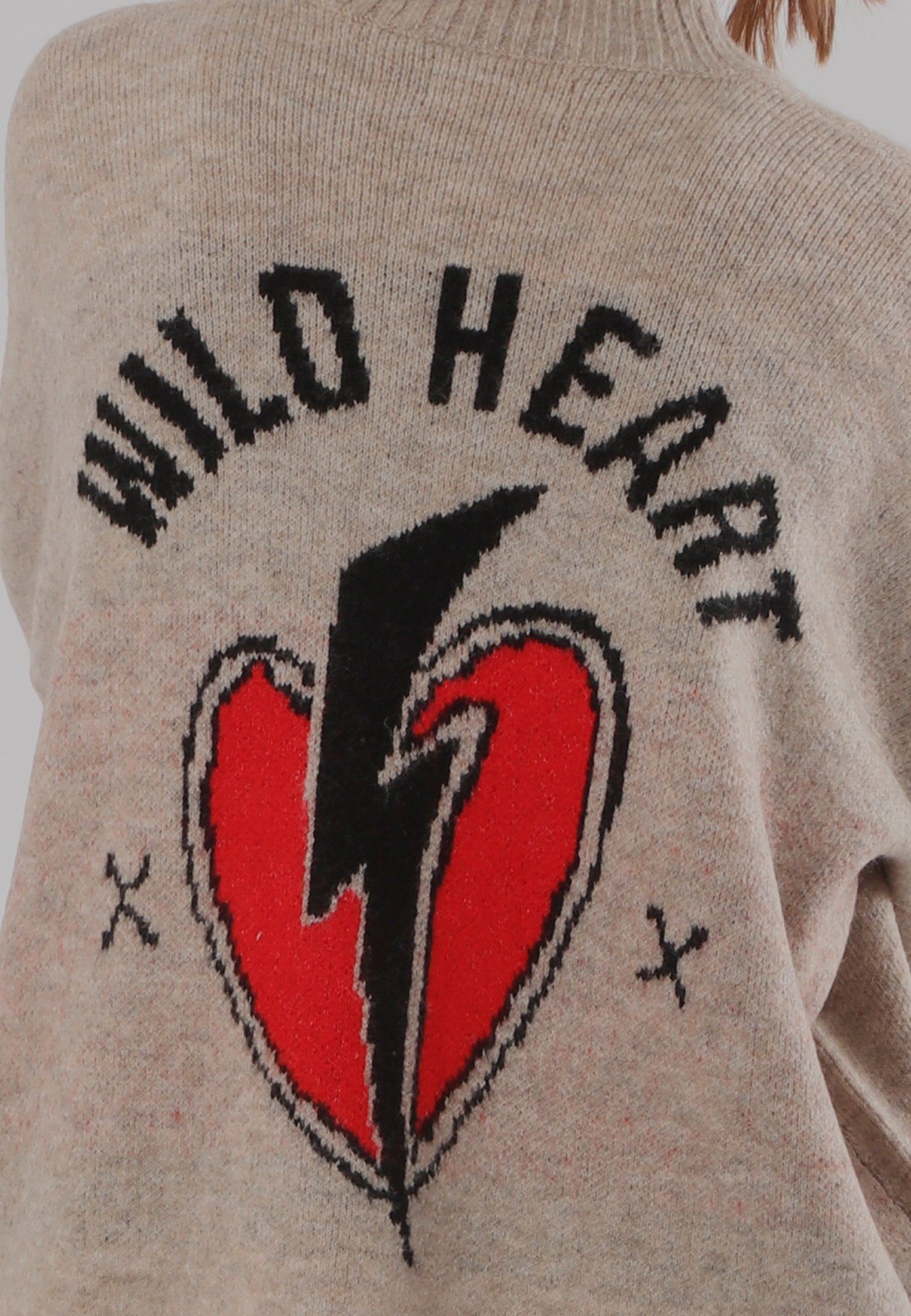 WILD HEART CARDIGAN BEIGE