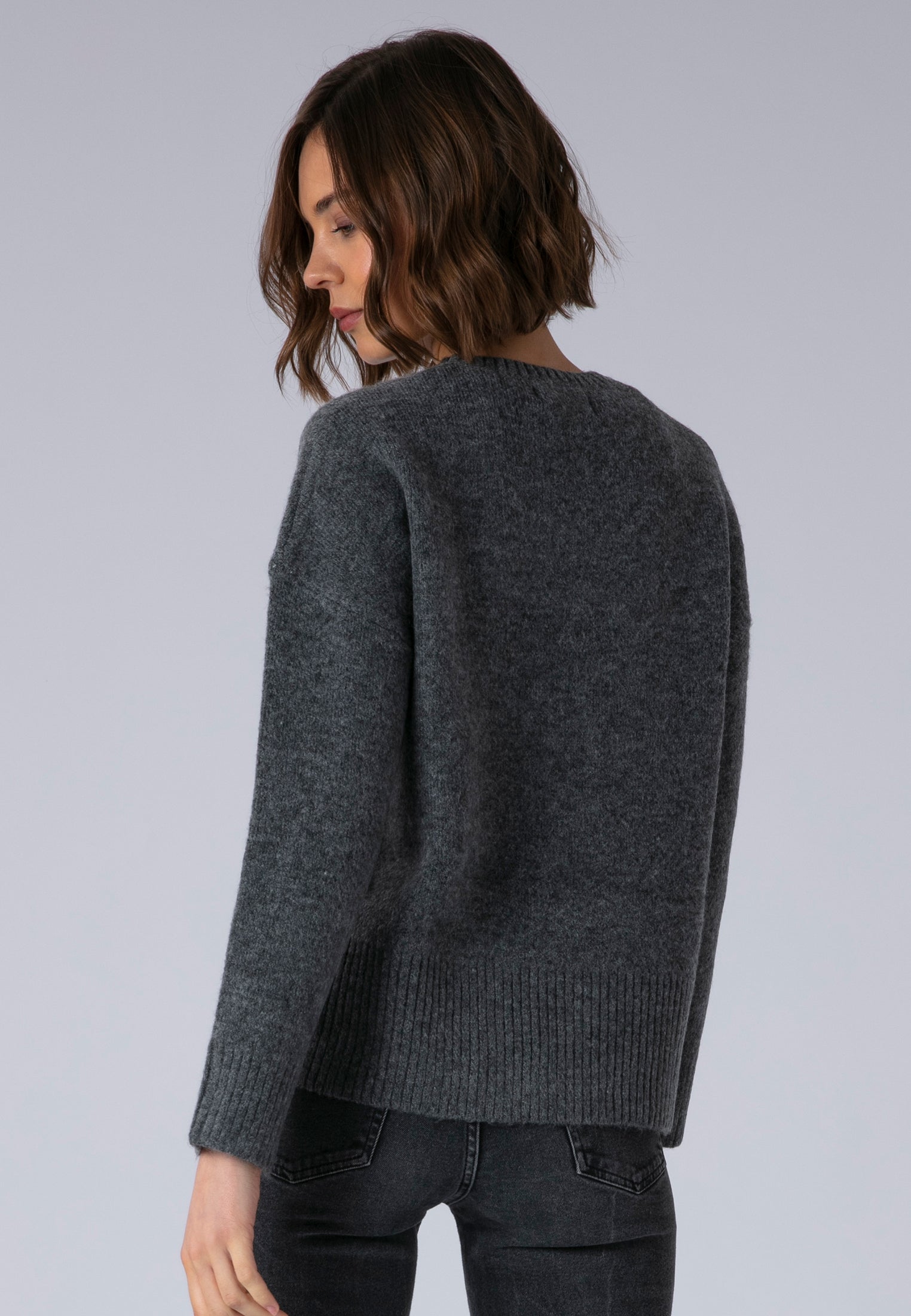 WILD HEART JUMPER CHARCOAL