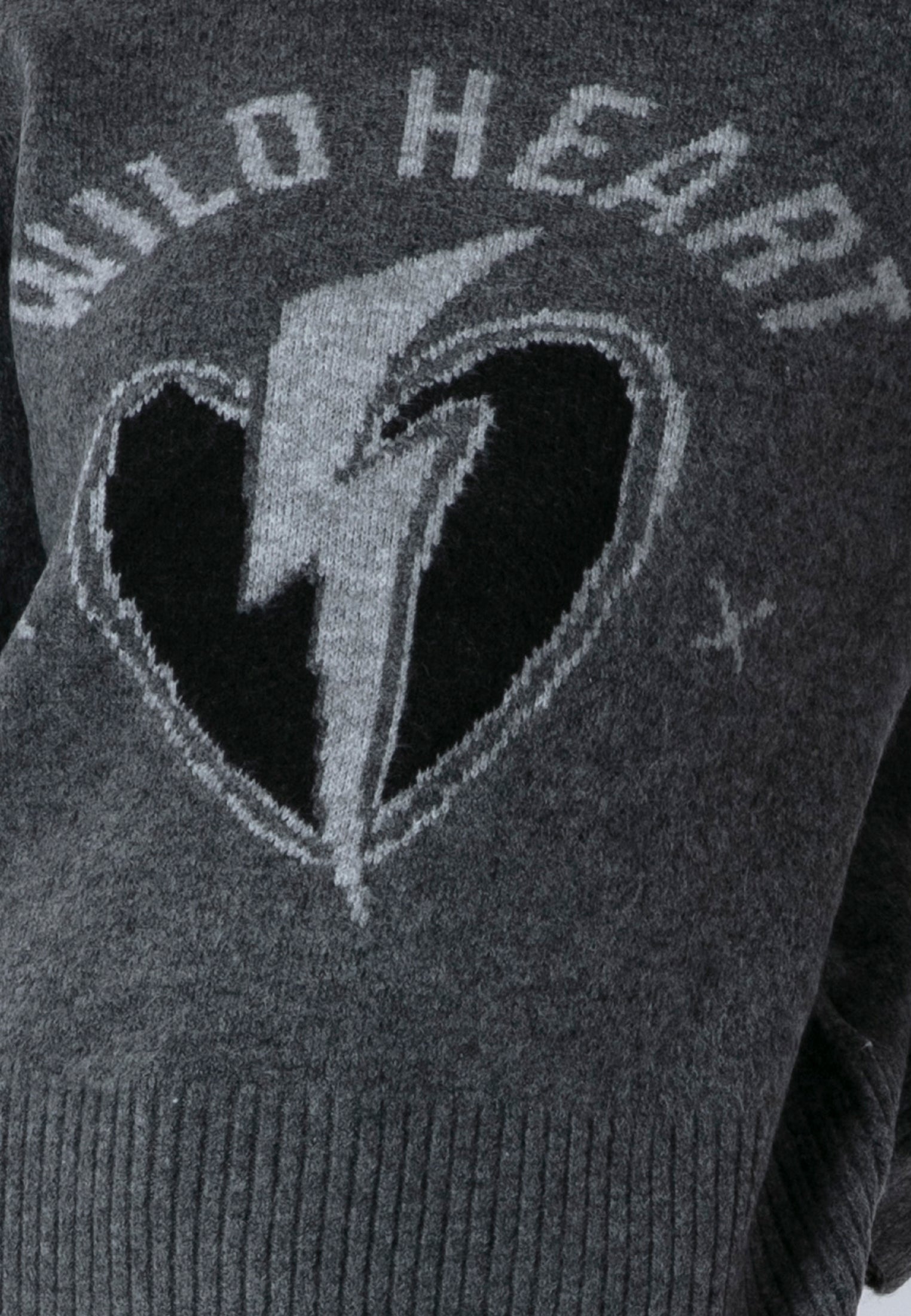 WILD HEART JUMPER CHARCOAL