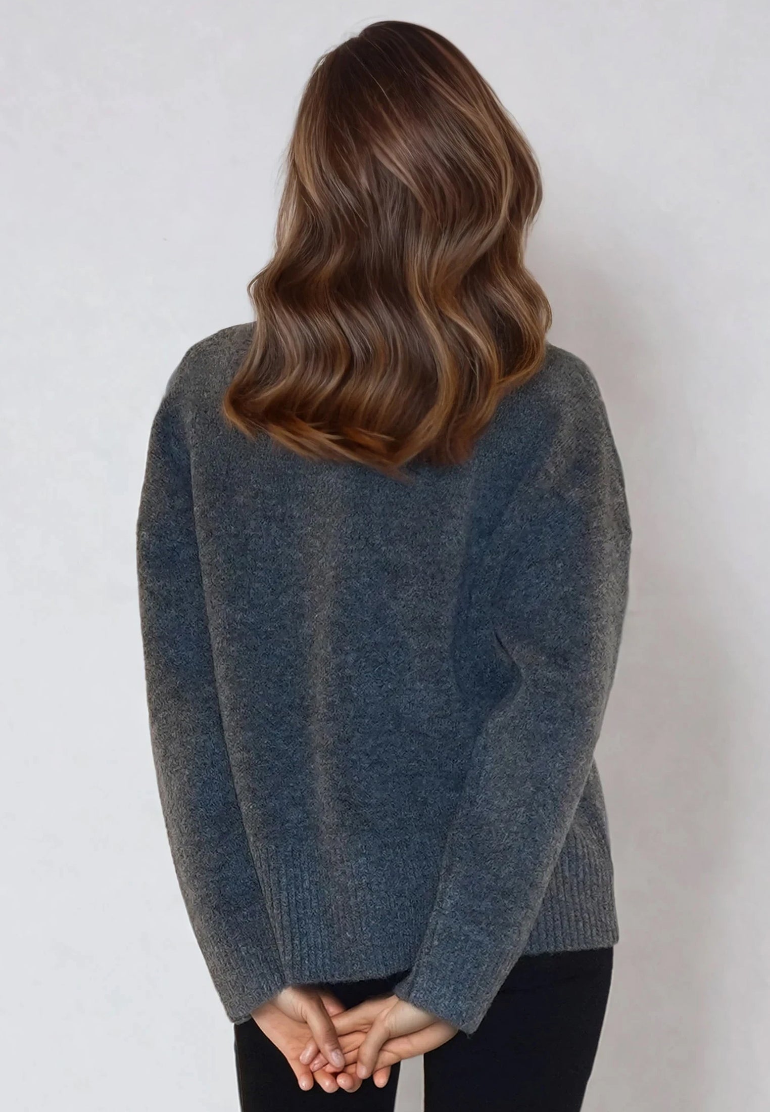 WILD HEART JUMPER CHARCOAL