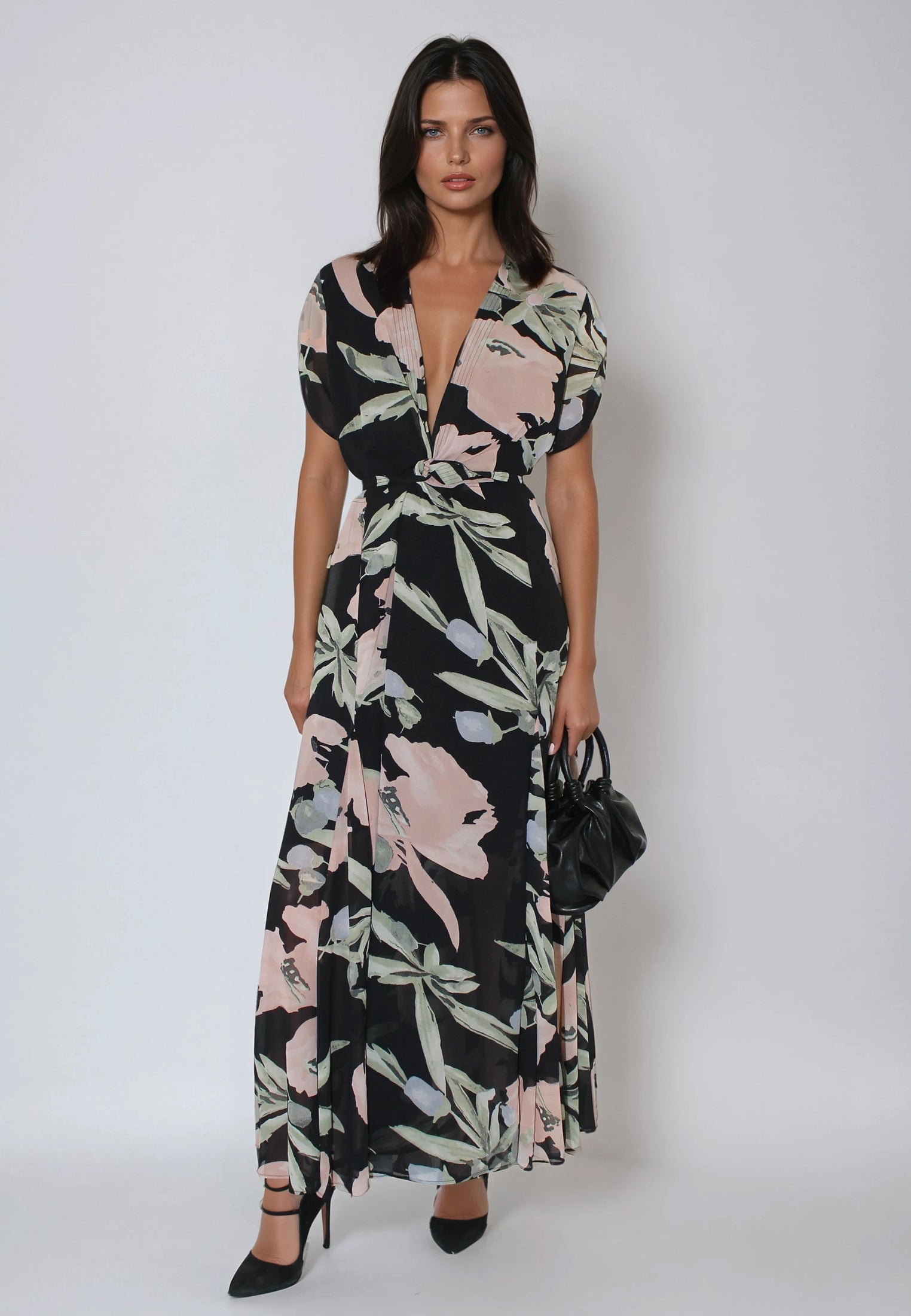 ANJA MAXI WRAP DRESS PRIME