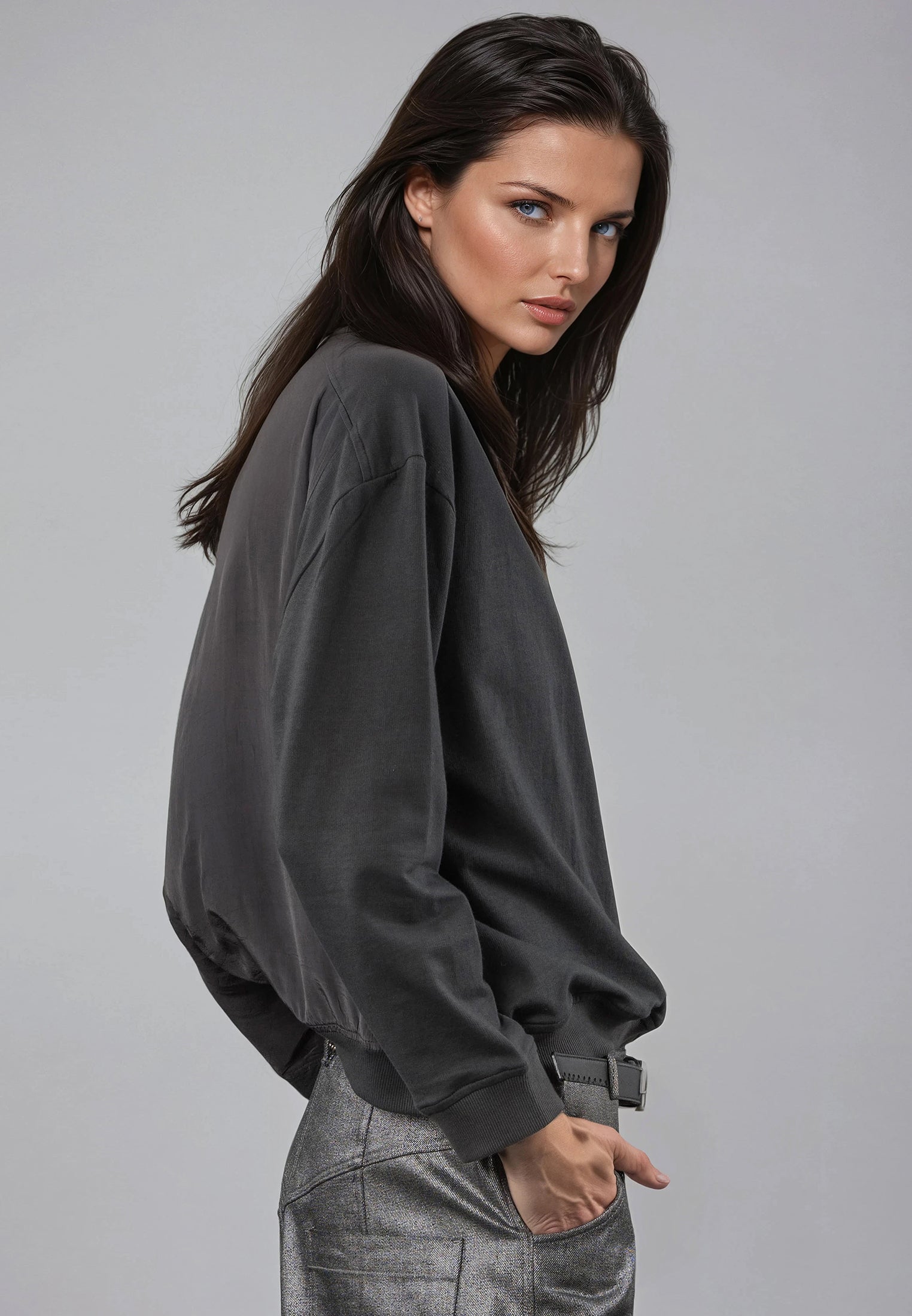 ALEXANDRA JUMPER UNEXPLORED GREY