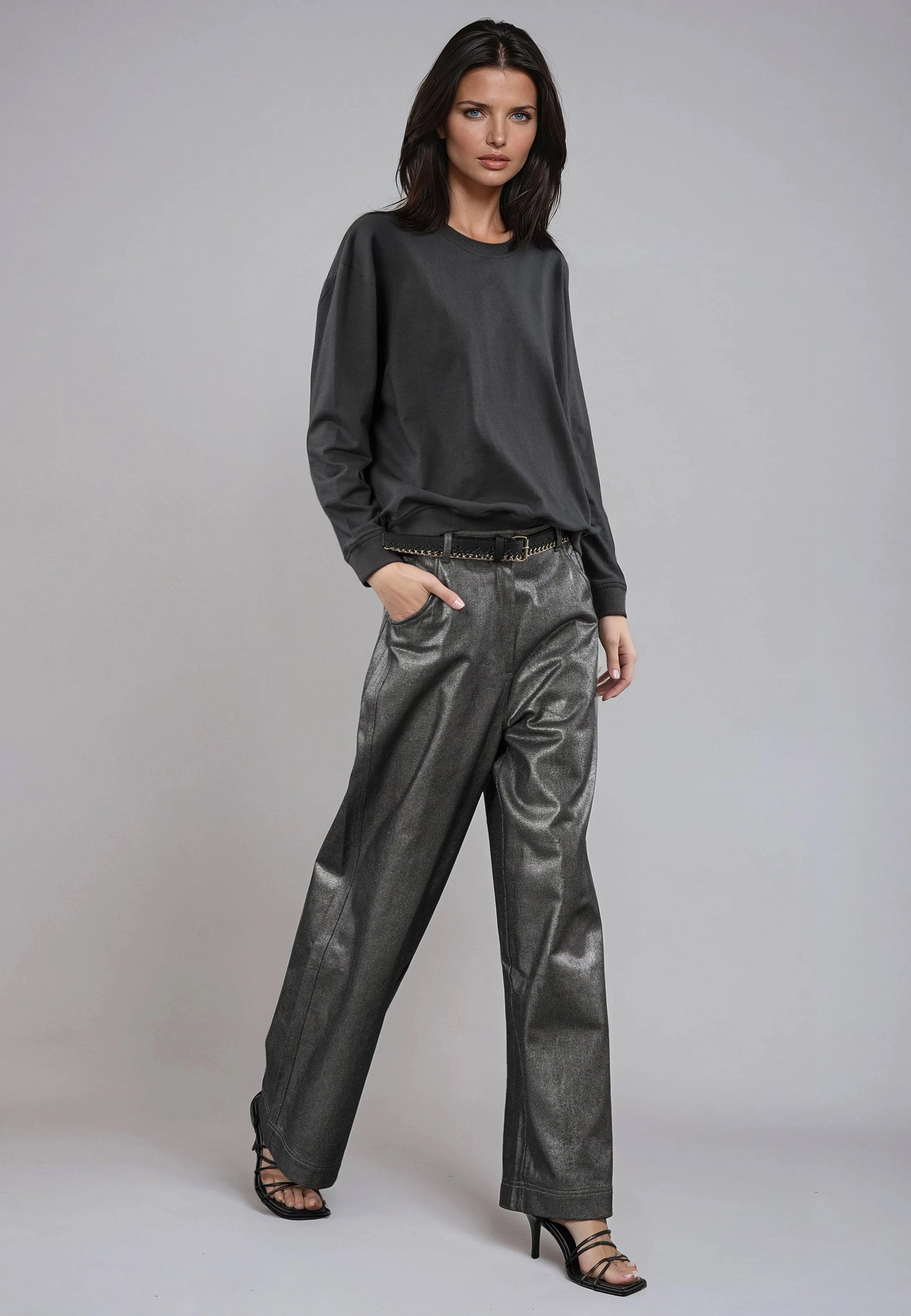 ALEXANDRA JUMPER UNEXPLORED GREY