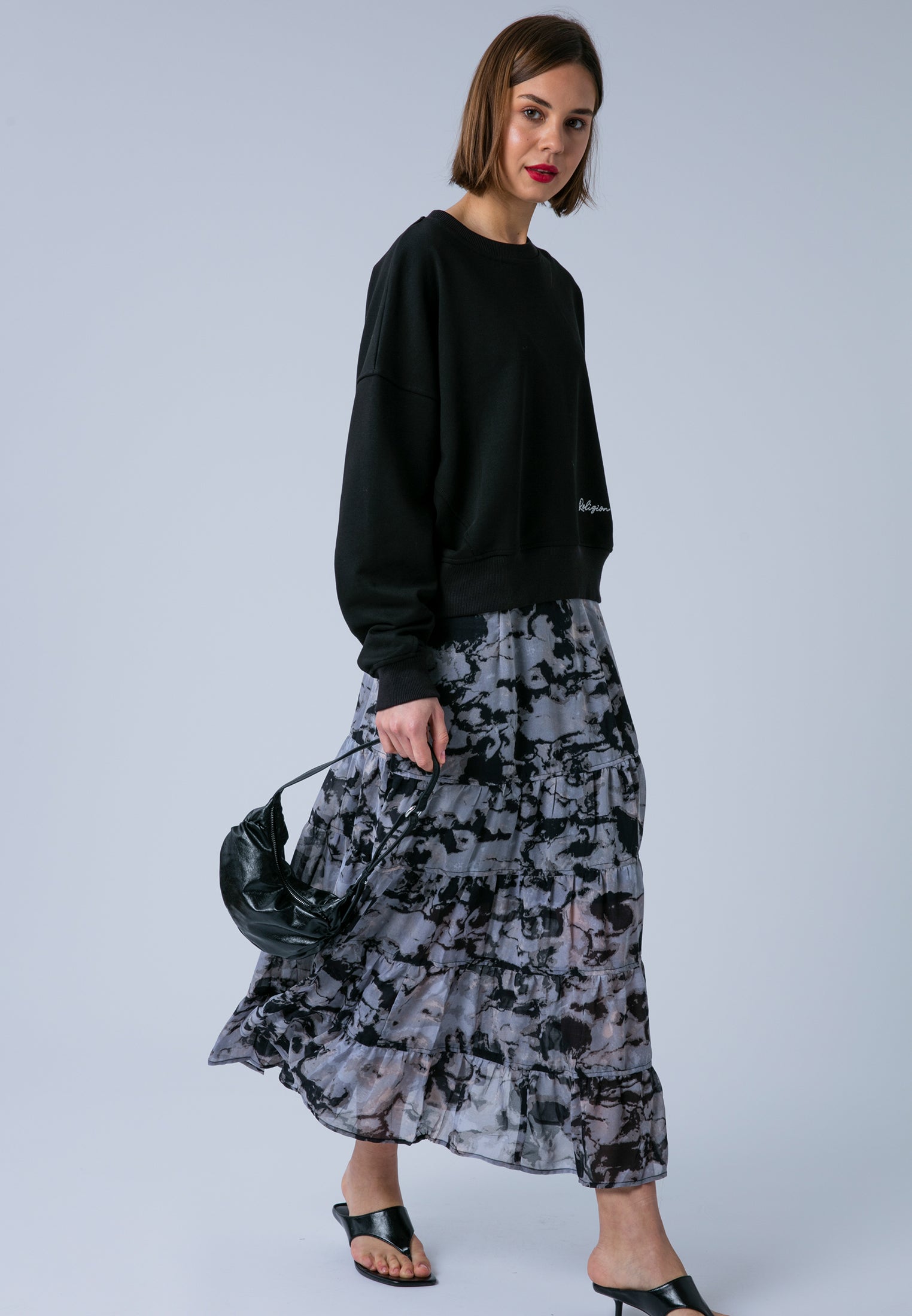 CITRINE SKIRT SOLVENT BRINDLE