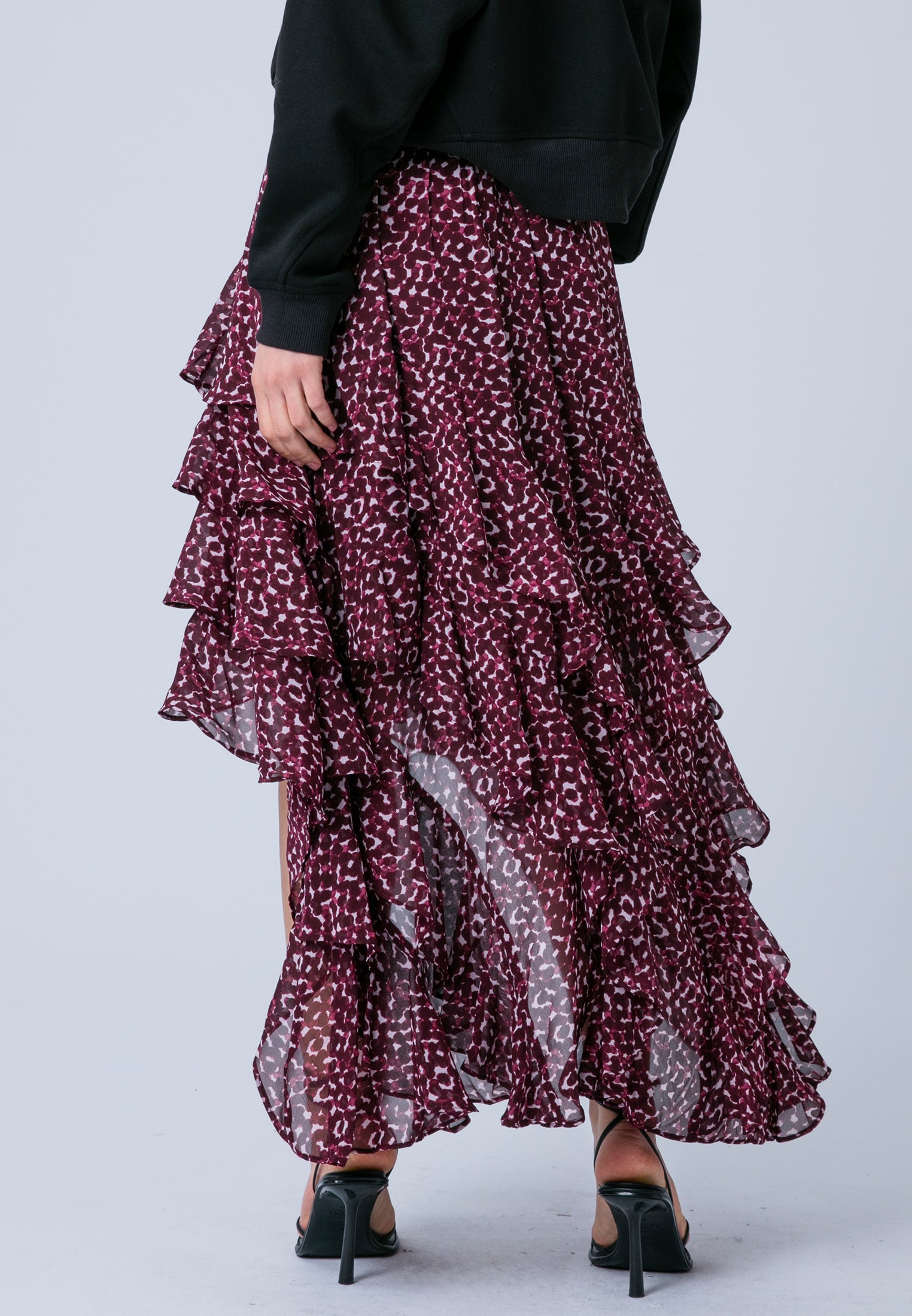 FAE SKIRT BLEND POLKA DOT RED & WHITE