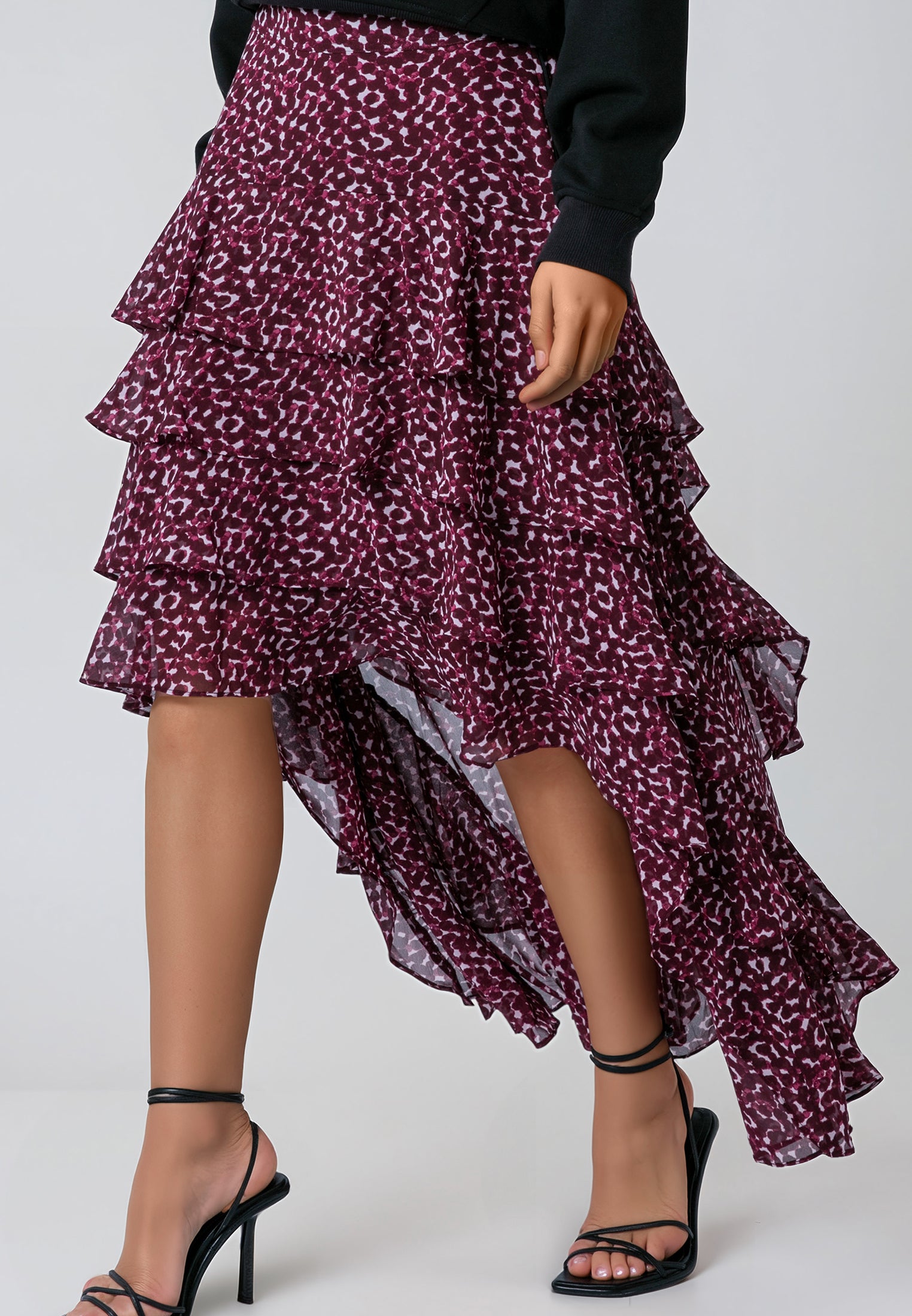 FAE SKIRT BLEND POLKA DOT RED & WHITE
