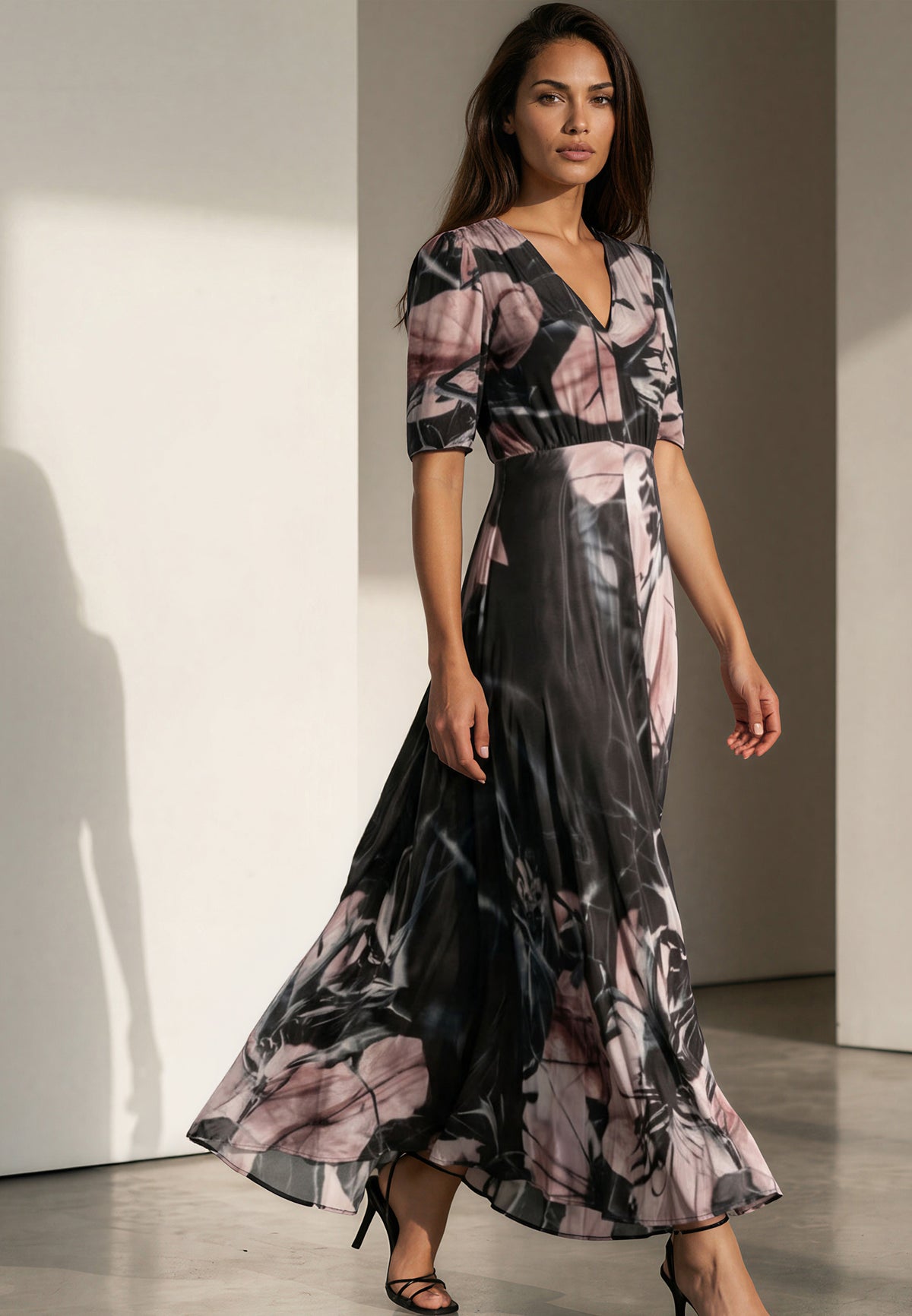 FLORENCE TEA DRESS WHISPER