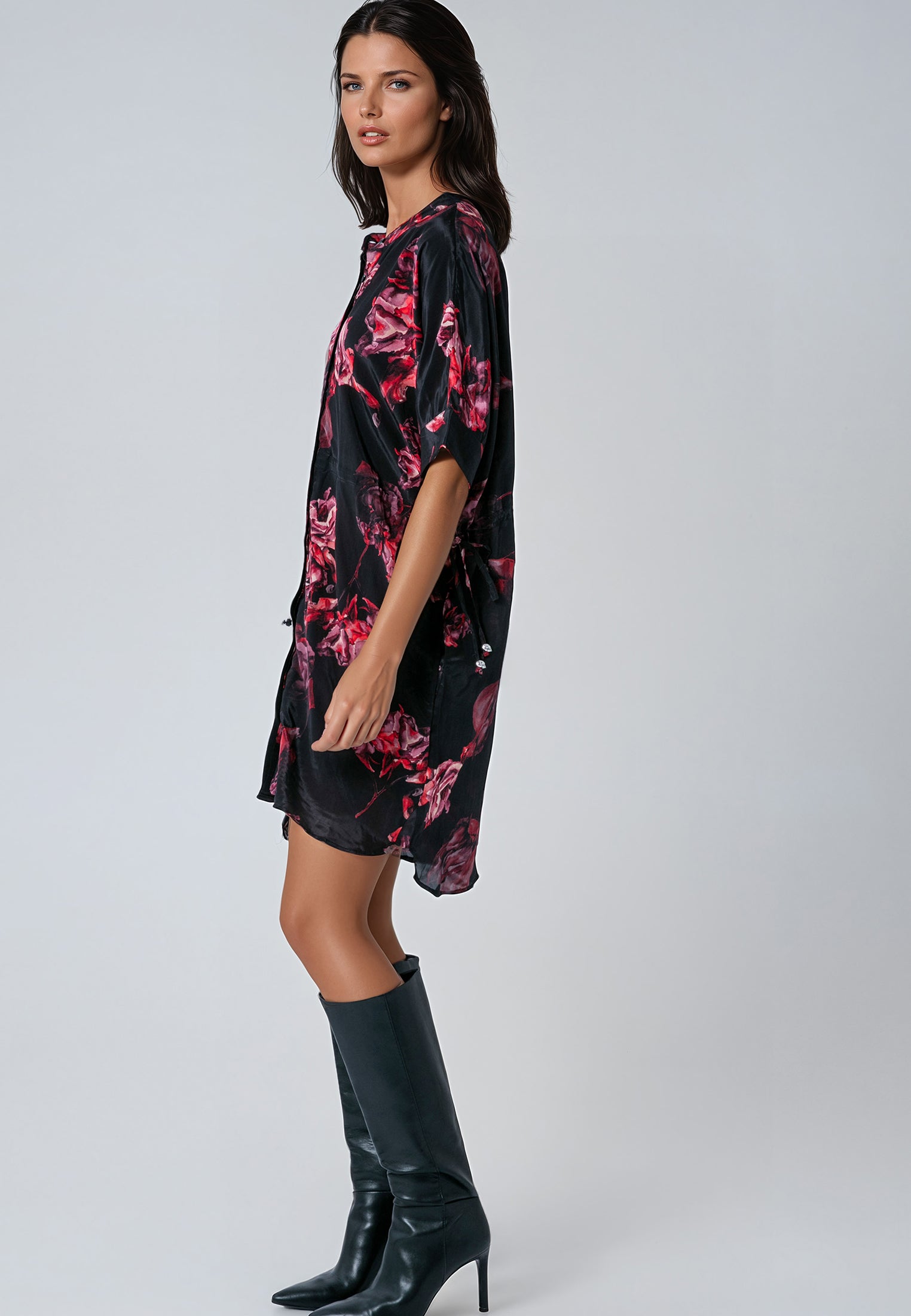 LOLA TUNIC FADE RED