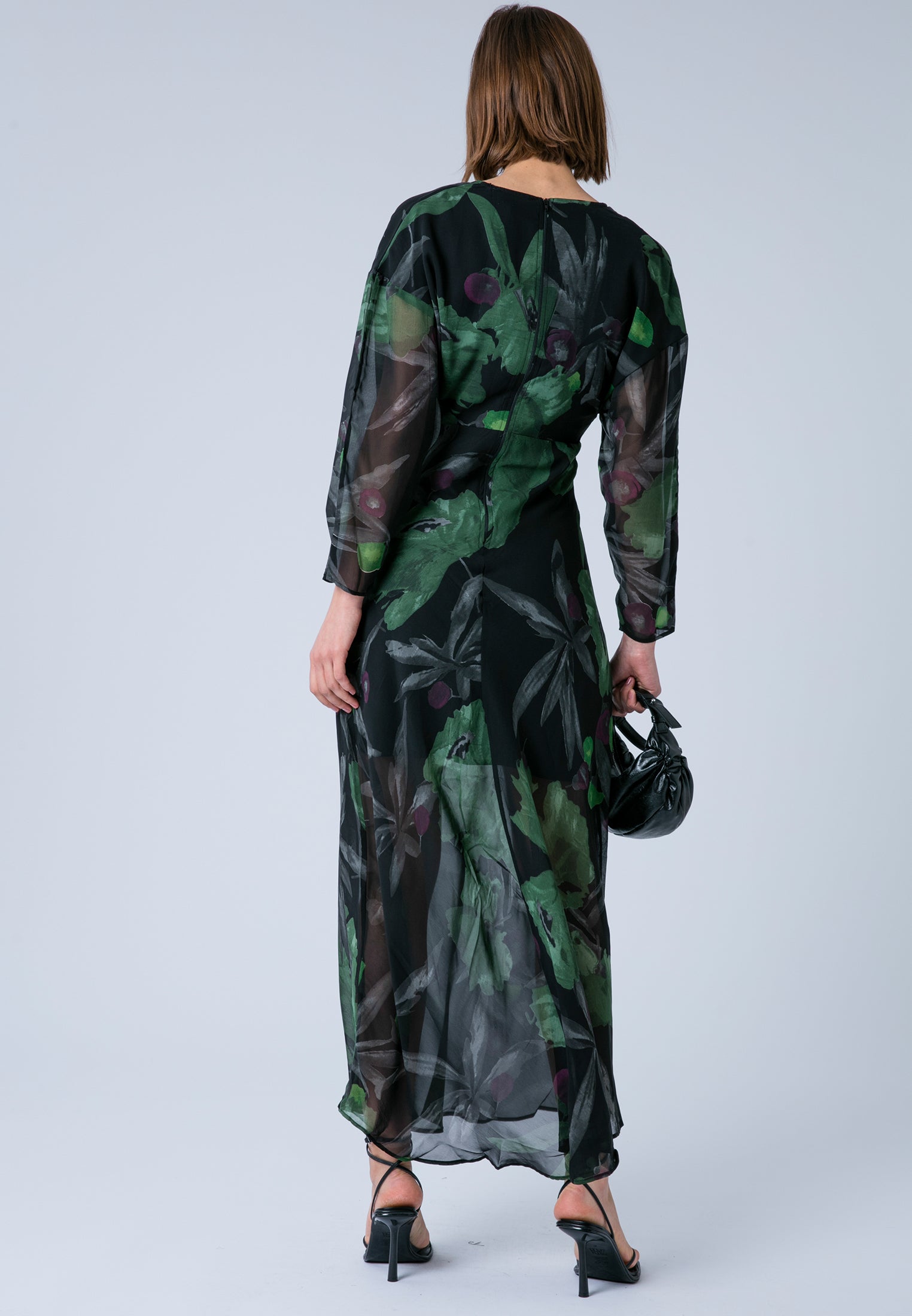LILY MAXI DRESS PRIME FOREST GREEN