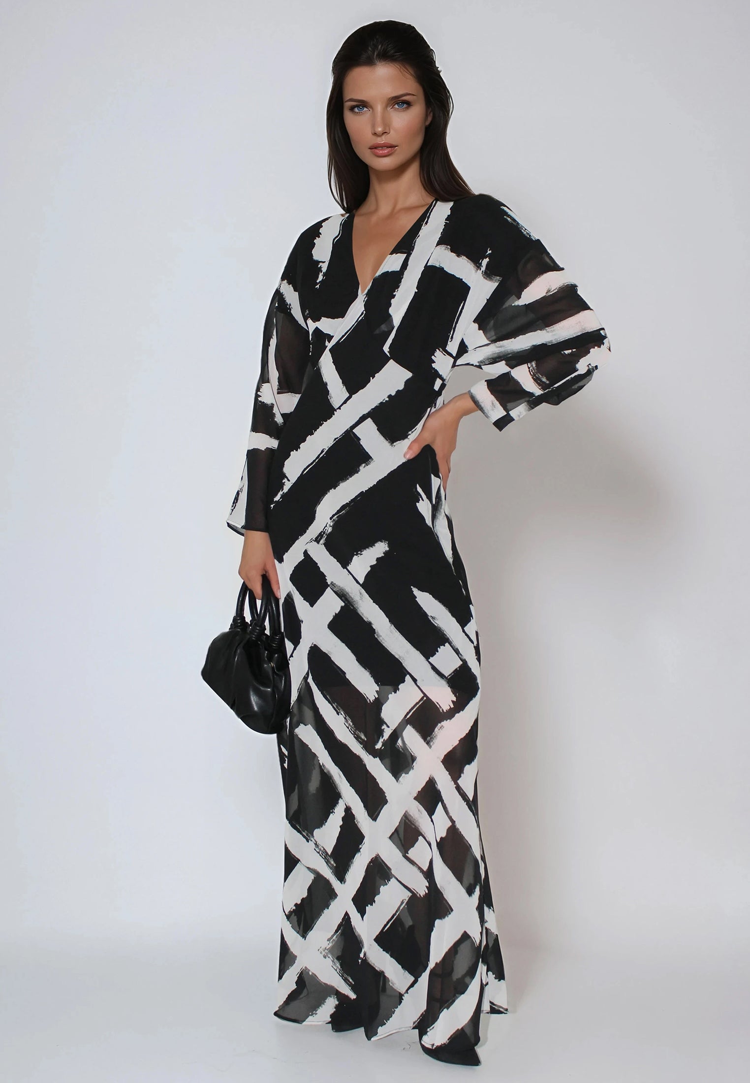 LILY MAXI DRESS SELVAGE