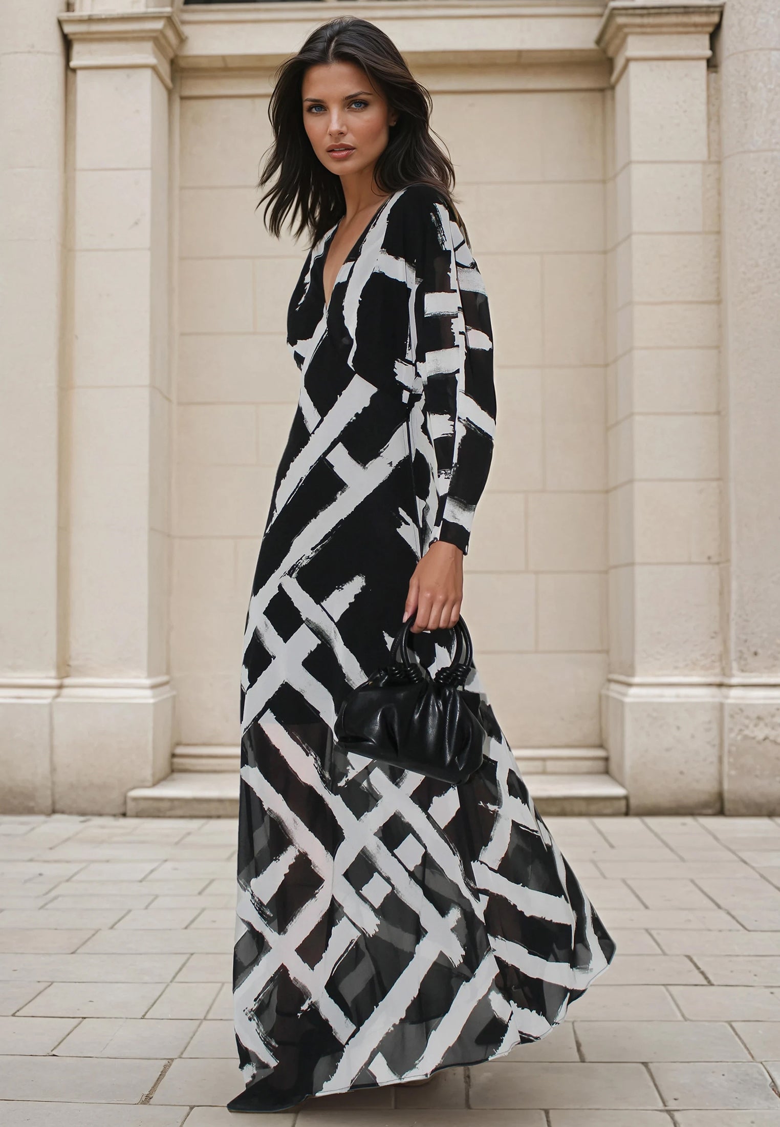 LILY MAXI DRESS SELVAGE