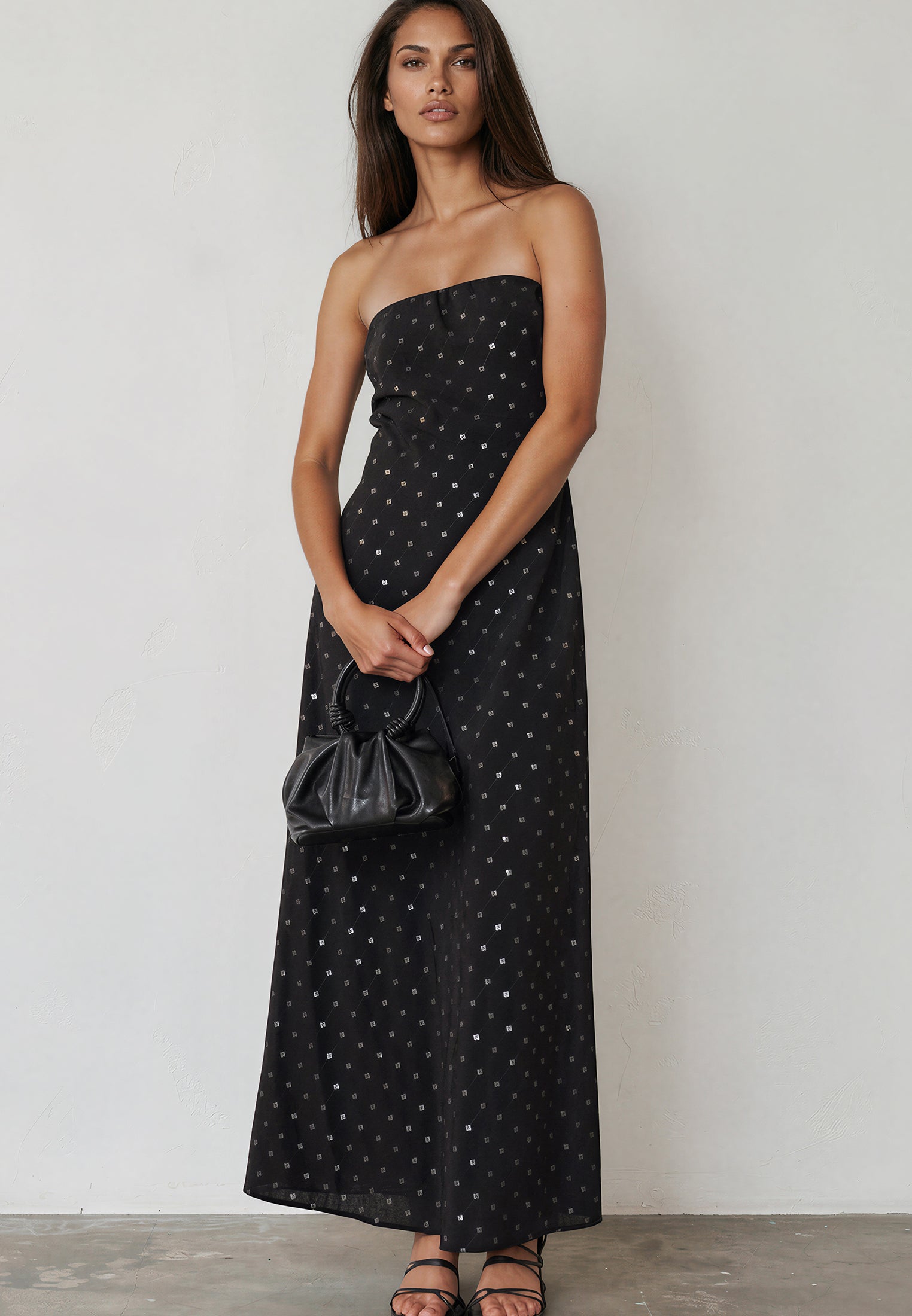 MILA MAXI DRESS BLACK