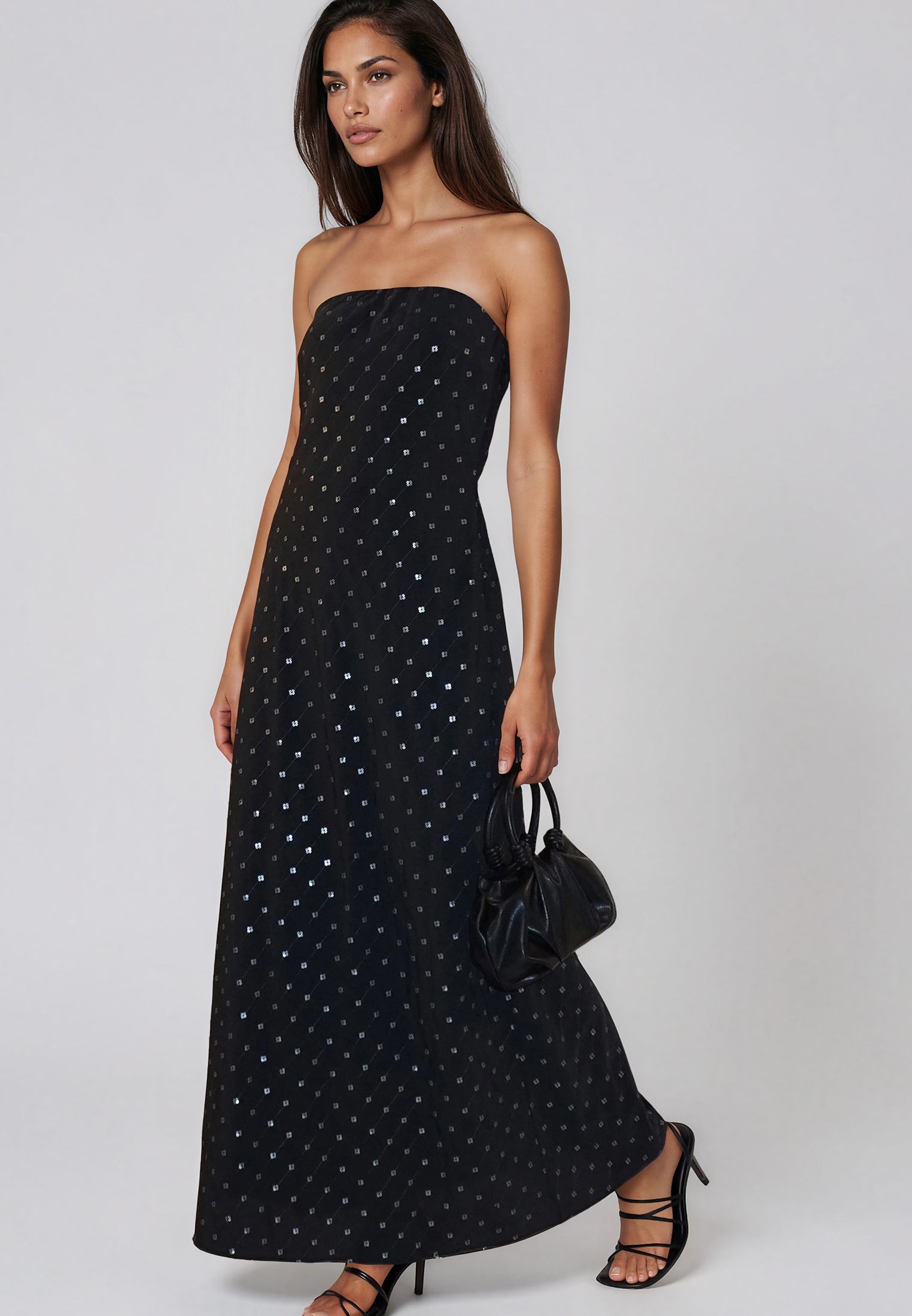 MILA MAXI DRESS BLACK
