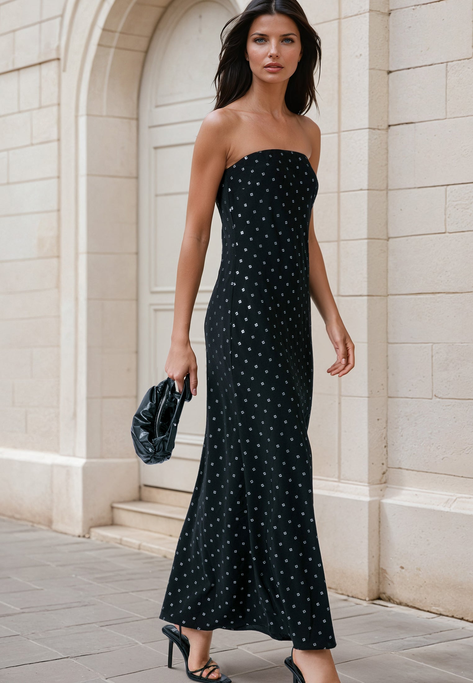 MILA MAXI DRESS BLACK