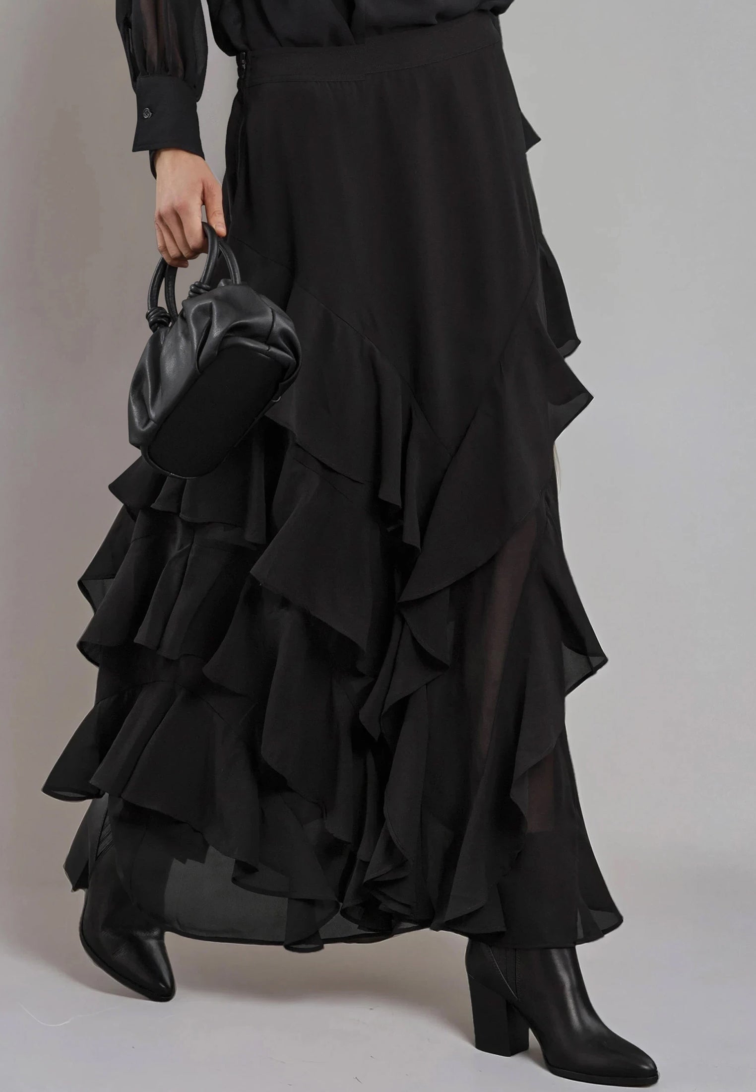 SCARLET SKIRT BLACK