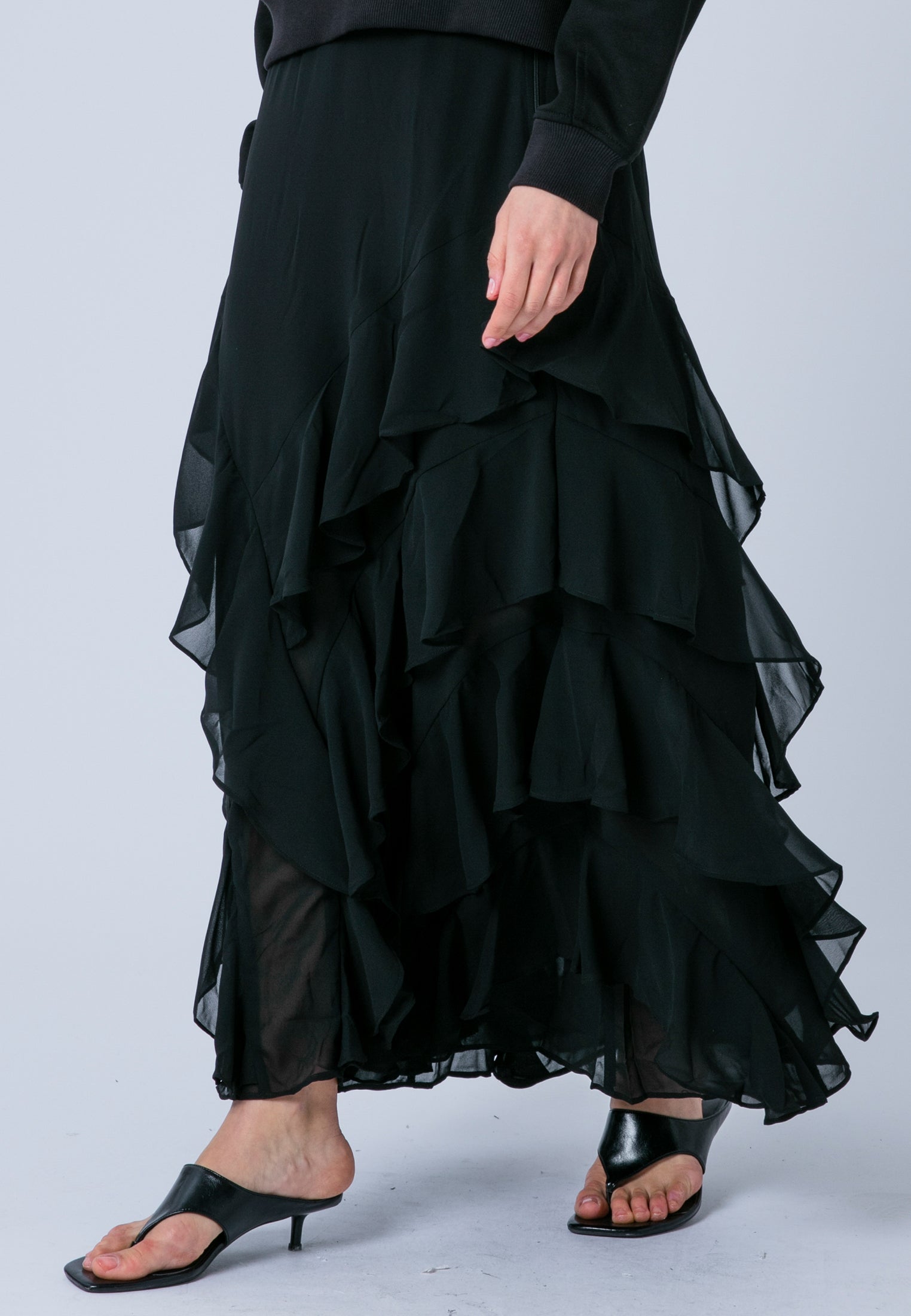 SCARLET SKIRT BLACK