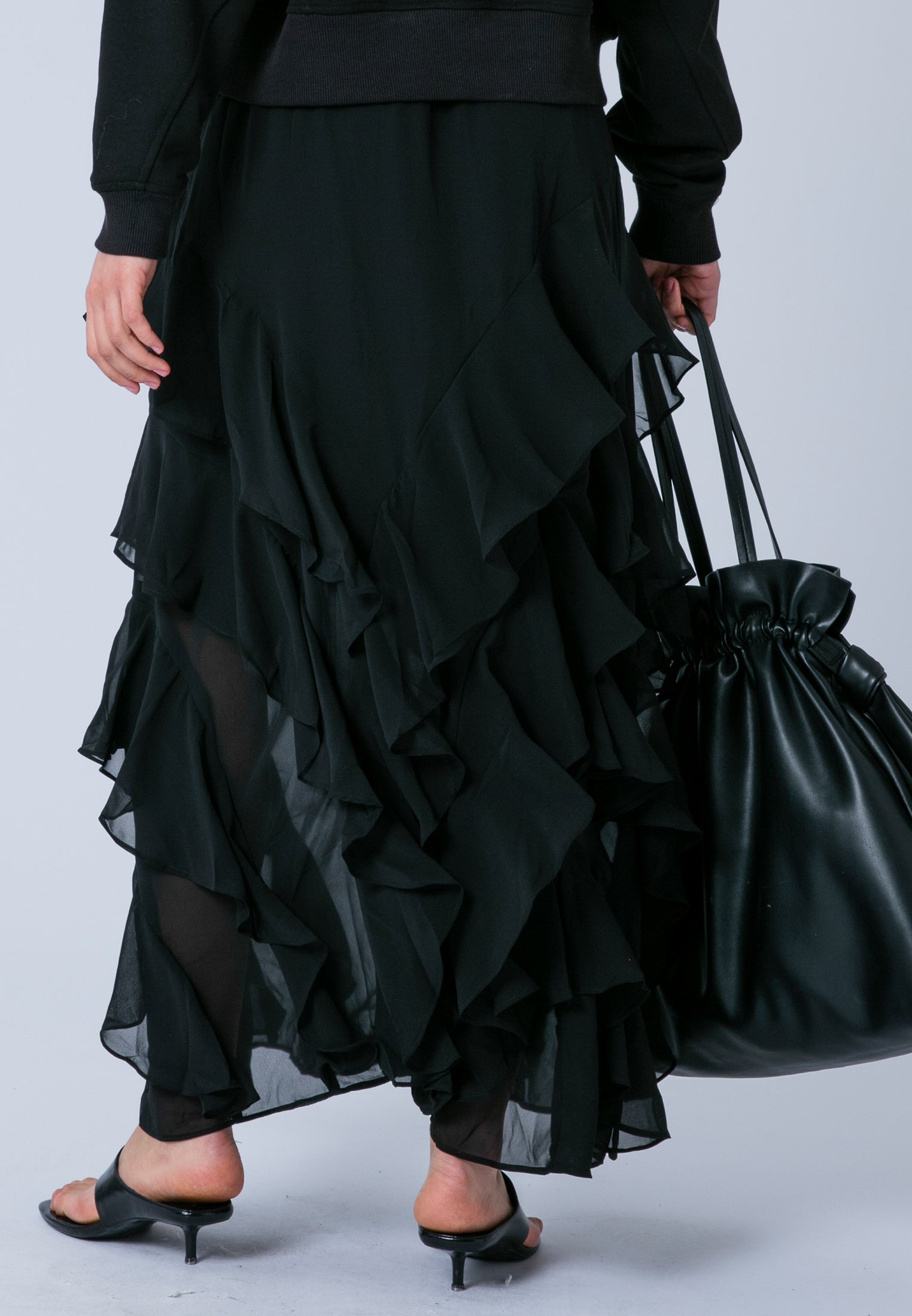 SCARLET SKIRT BLACK