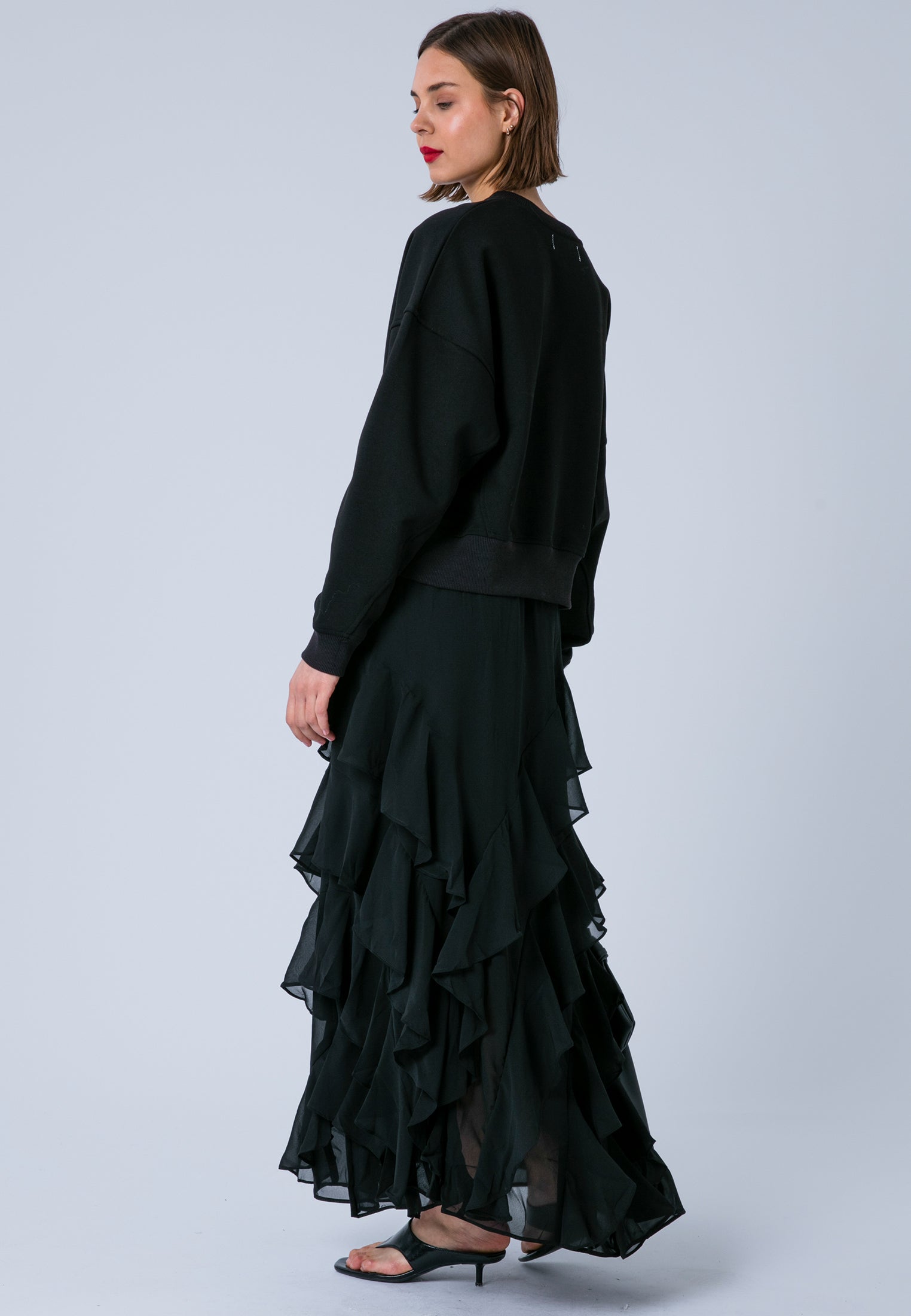 SCARLET SKIRT BLACK