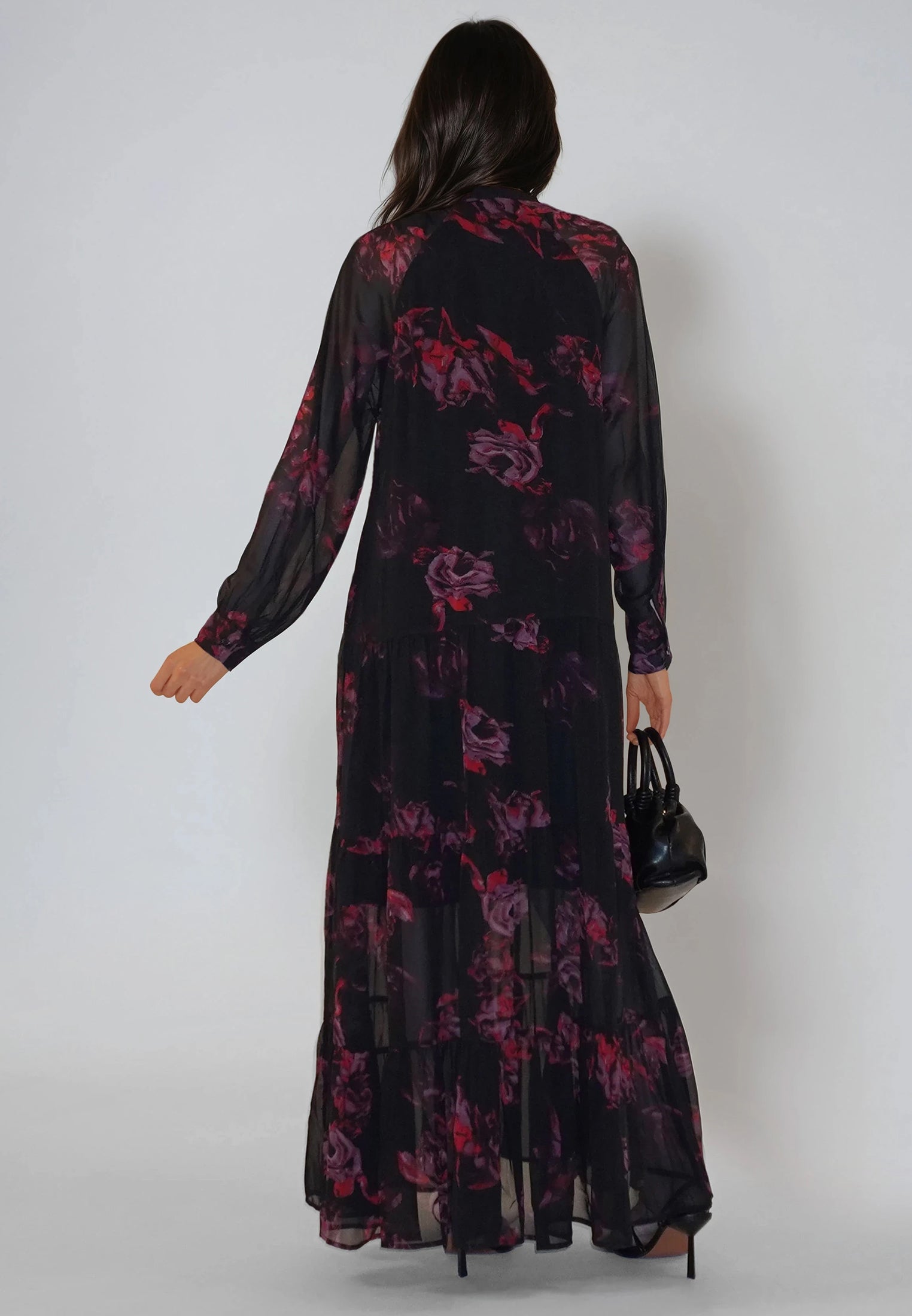 ZOE MAXI DRESS FADE RED